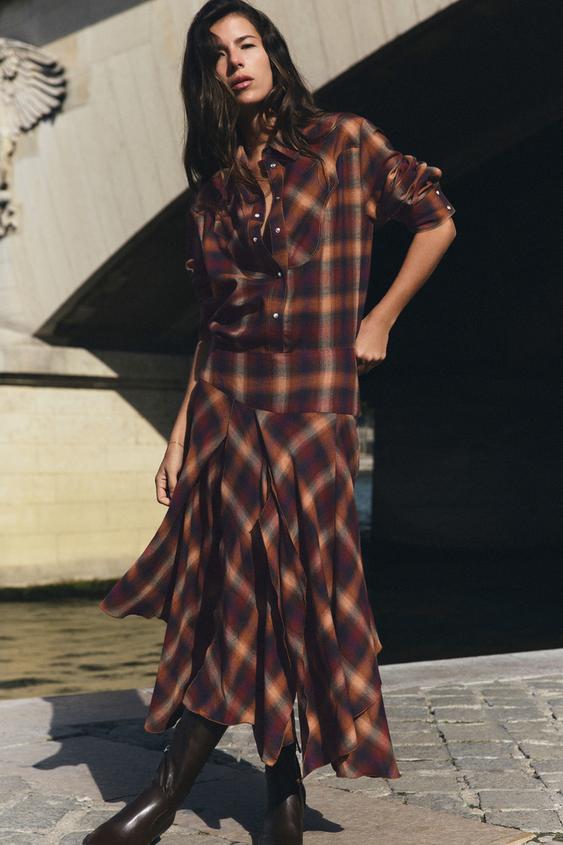 CHECK SHIRT - Multicoloured by Zara - Image 0