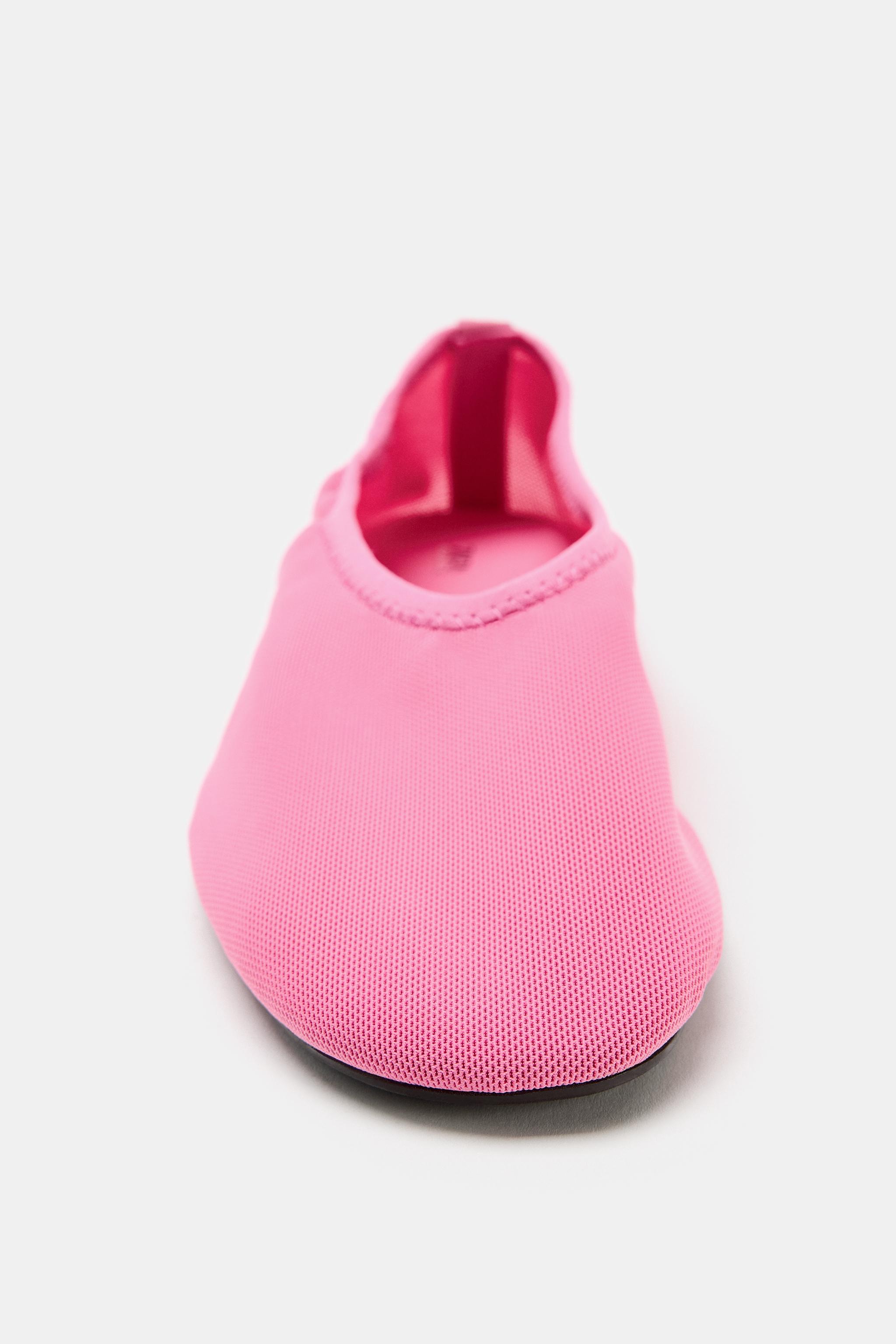MESH BALLET FLATS