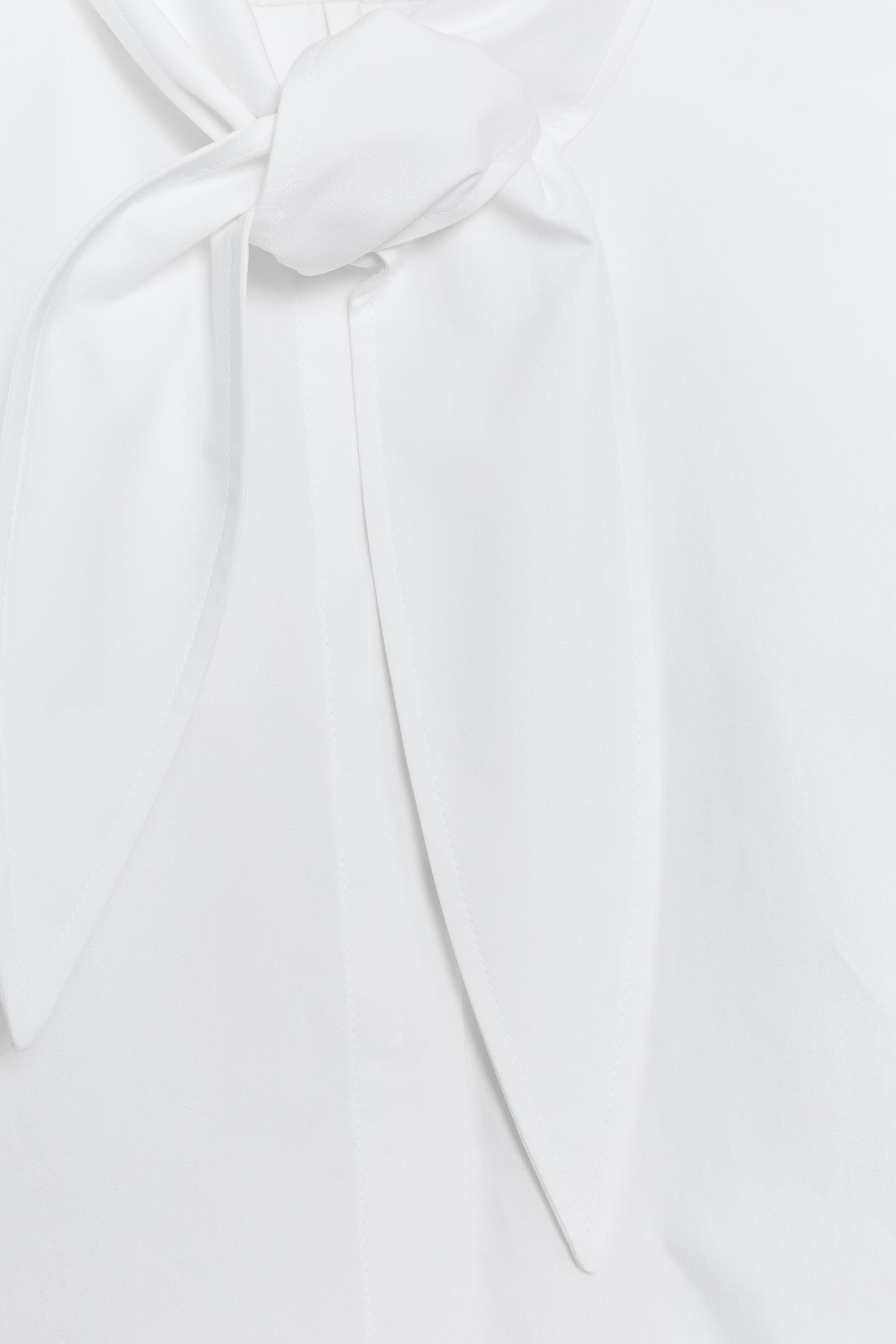 CHEMISE À RAYURES AVEC NŒUDS ZW COLLECTION
