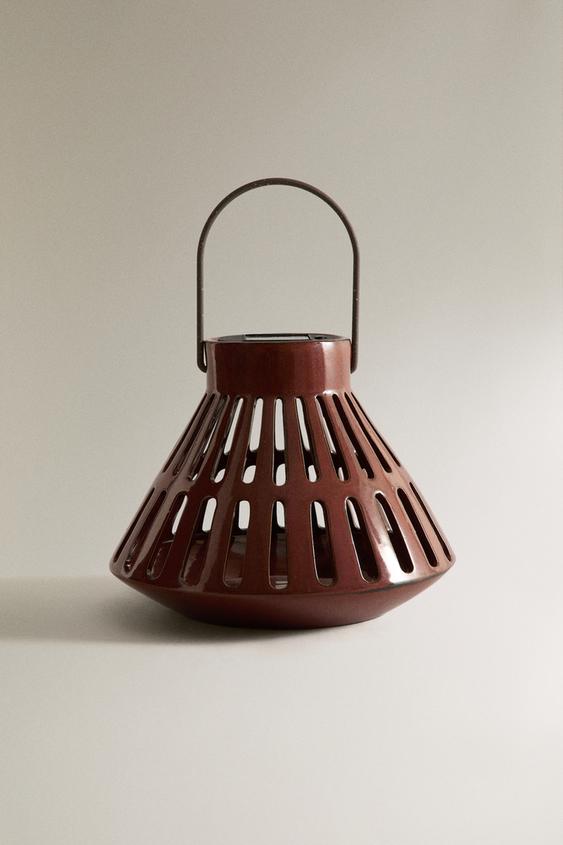 SOLAR-WINDLICHT AUS KERAMIK - Rot von Zara - Bild 0