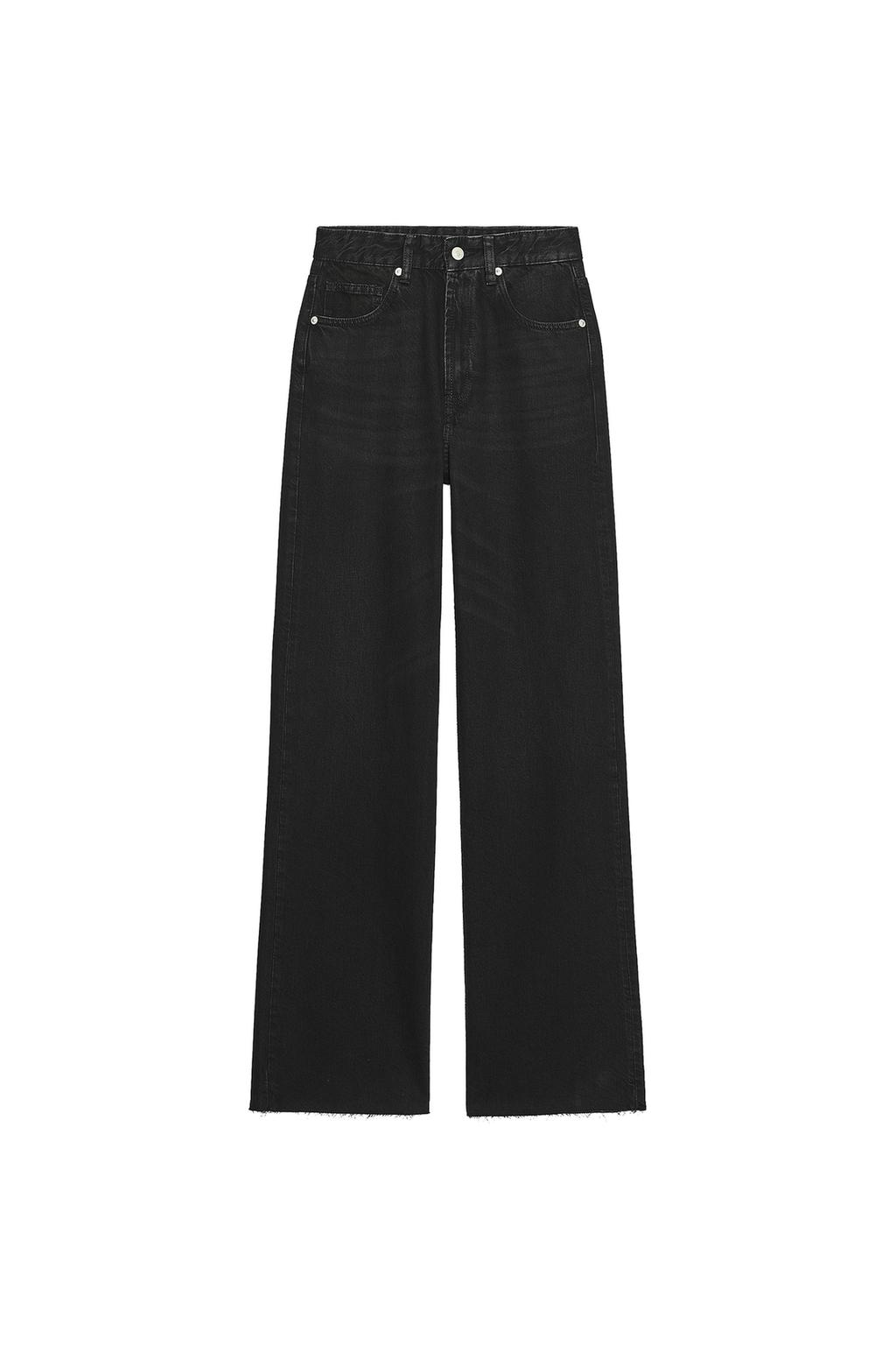 TRF HIGH WAIST WIDE LEG JEANS - image 4