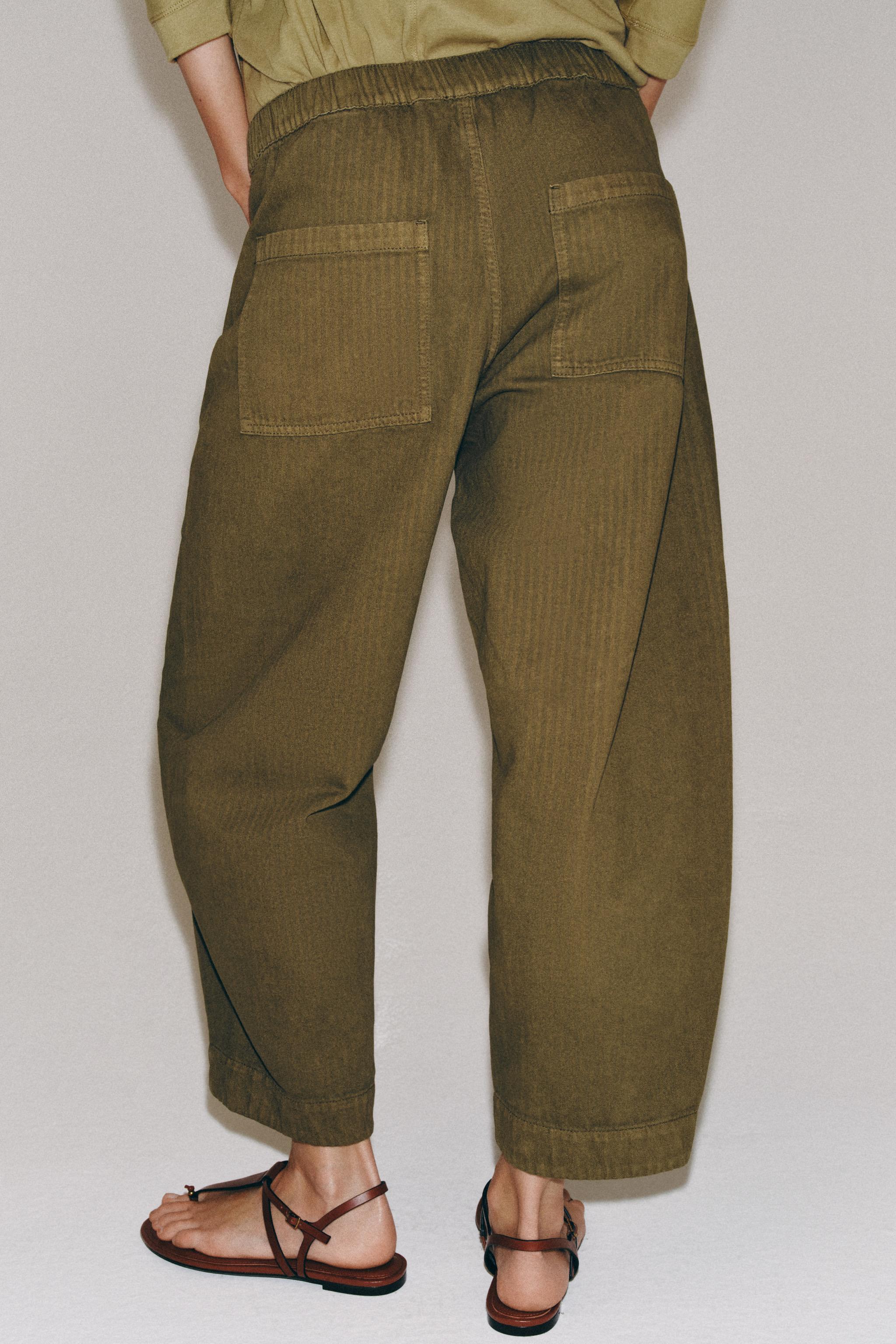 ZW COLLECTION BARREL PANTS