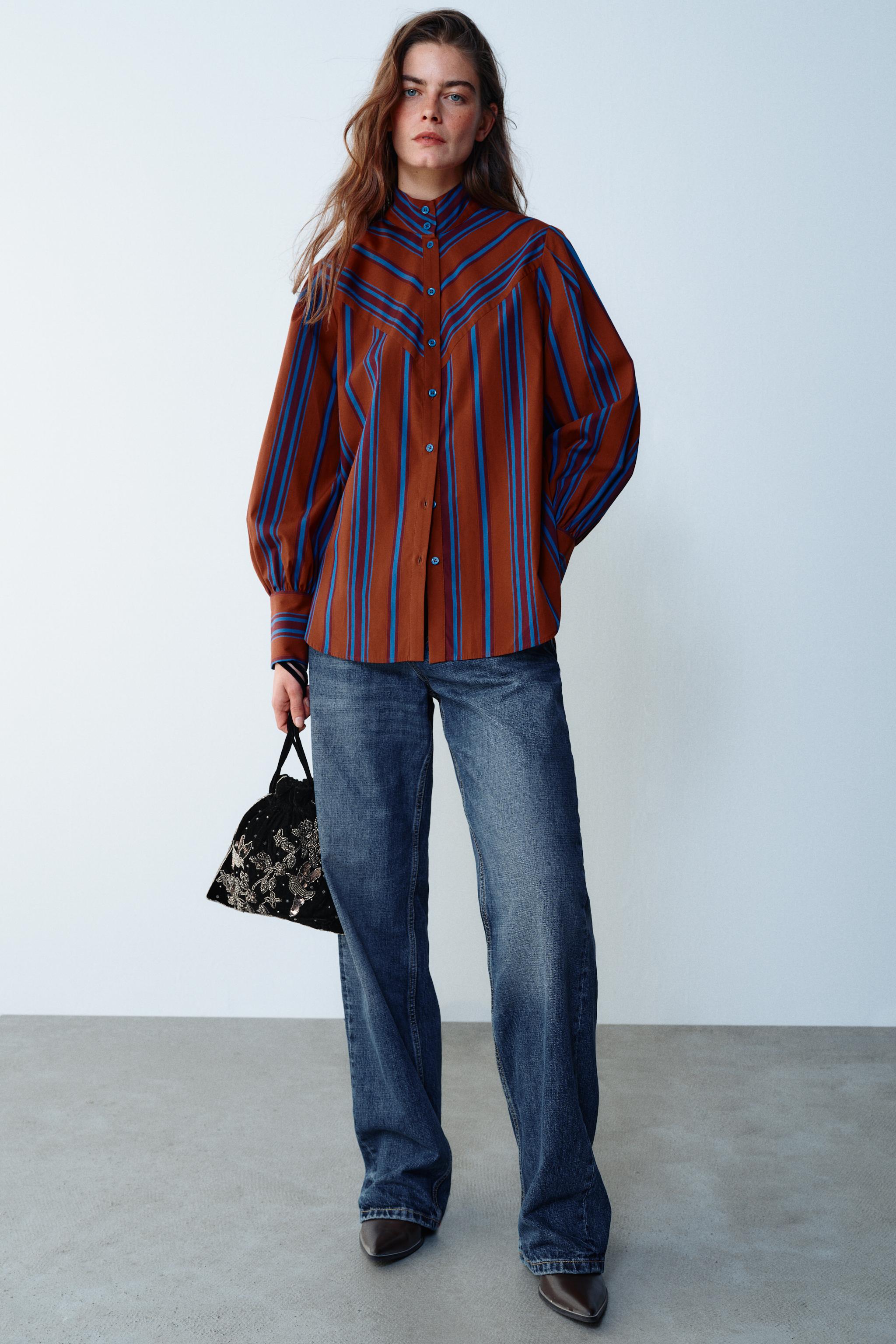 Striped Shirt by Zara