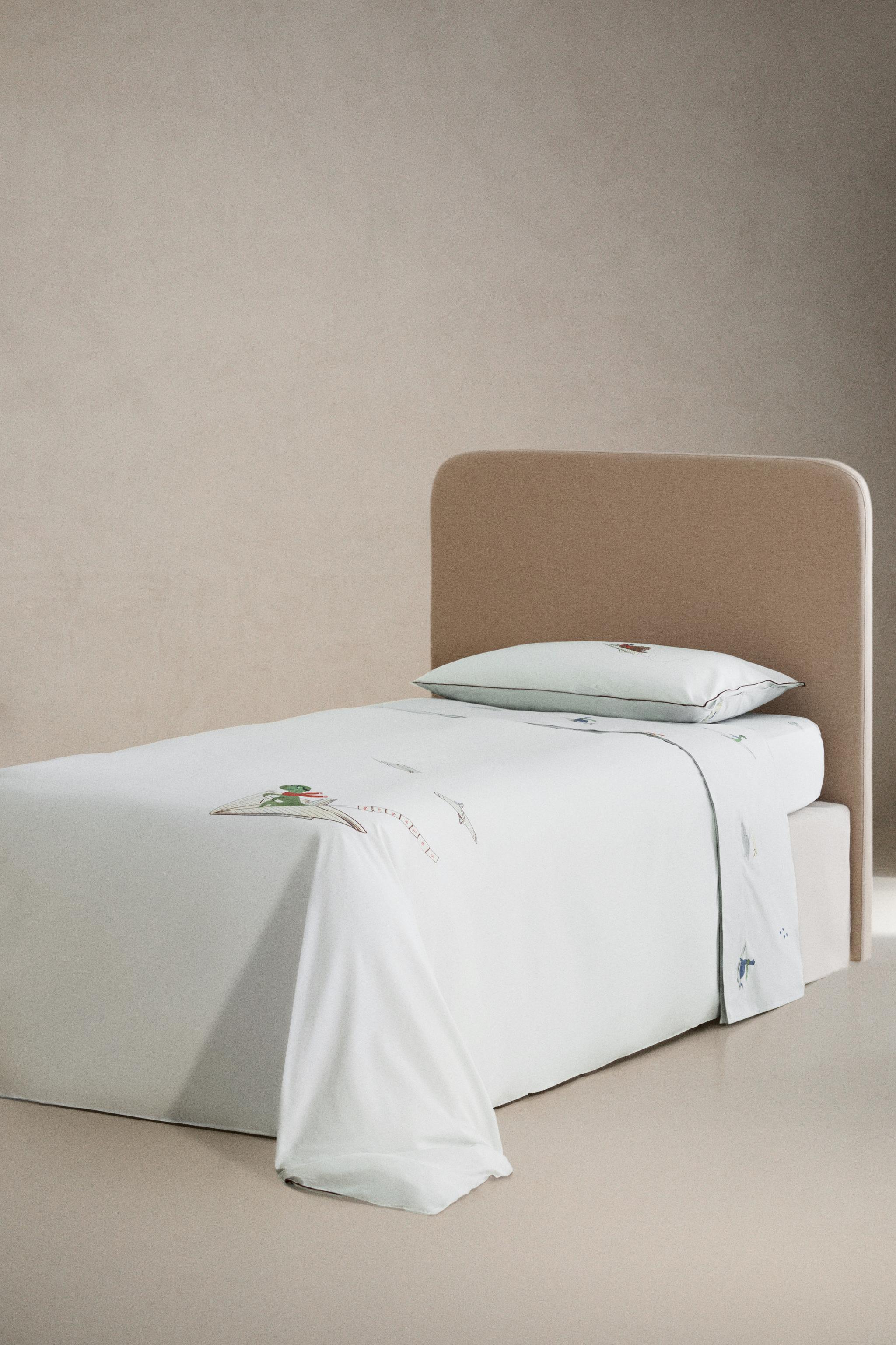 DRAP-HOUSSE ENFANT DINOSAURES