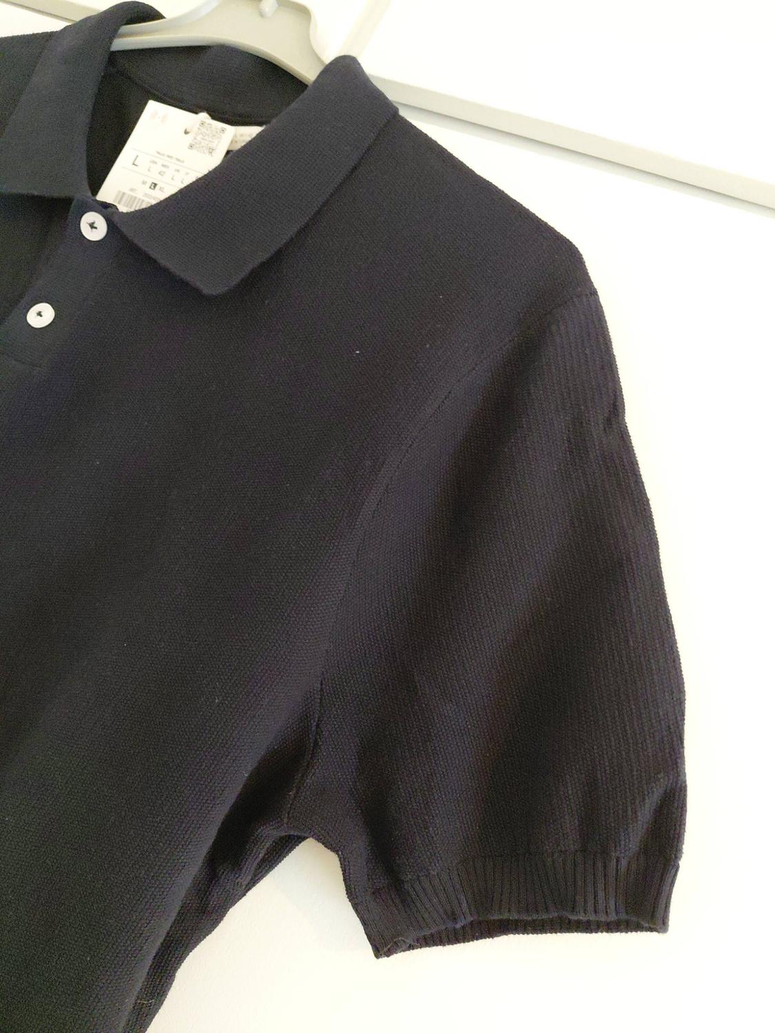 REGULAR FIT TEXTURED KNIT POLO SHIRT - Image 3