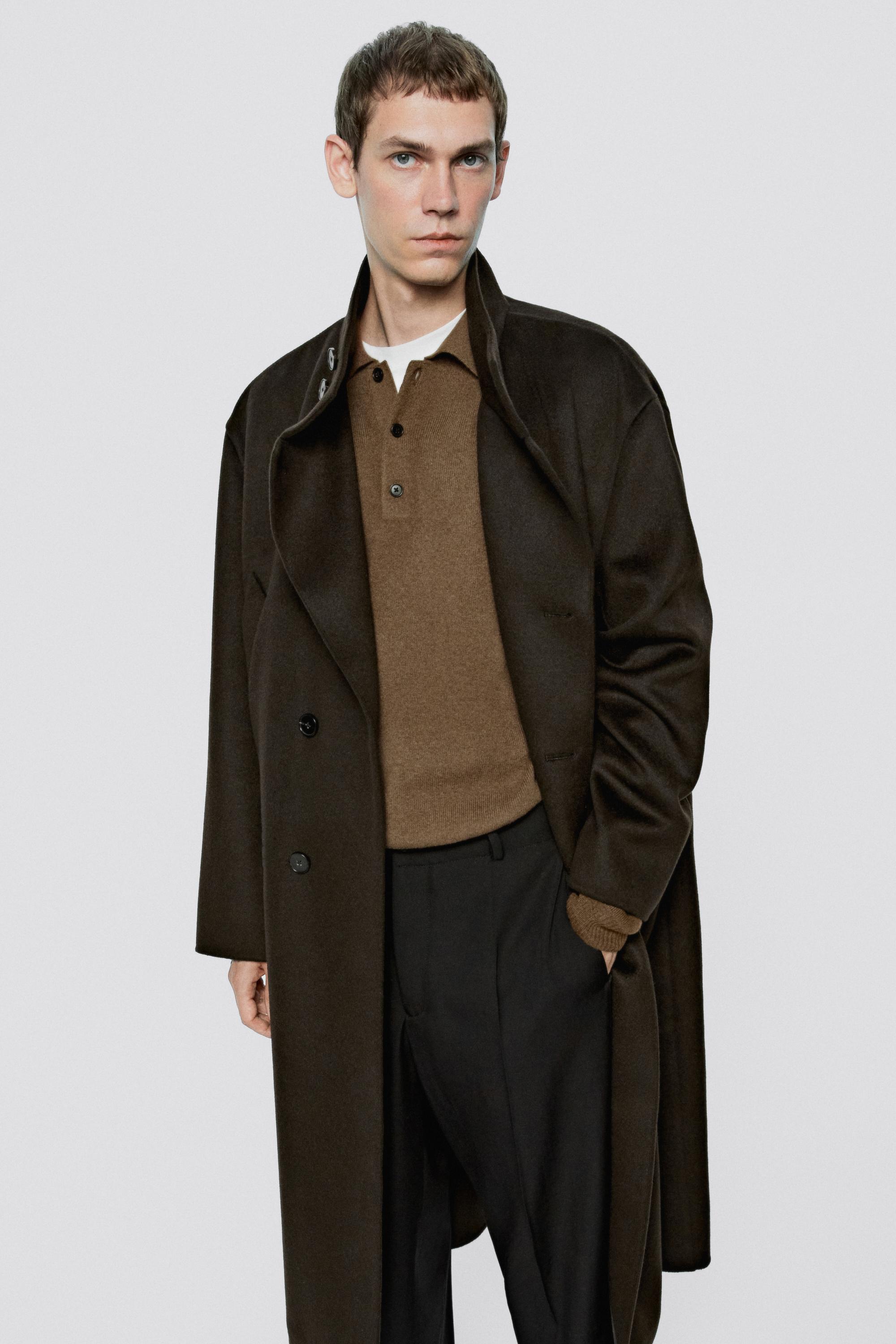 Long wool coat with pockets - LIMITED EDITION