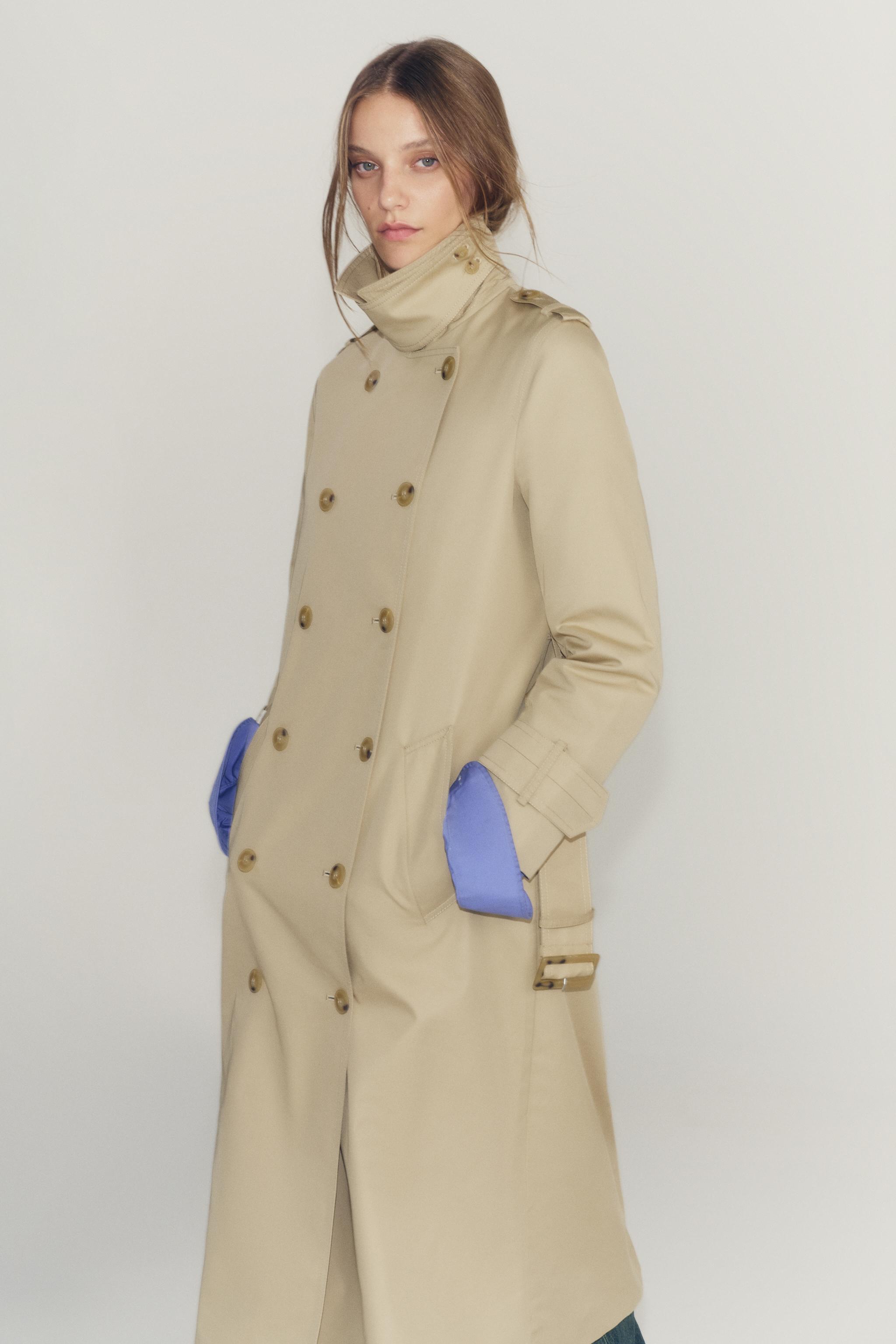 TRENCH CEINTURE DÉPERLANT ZW COLLECTION