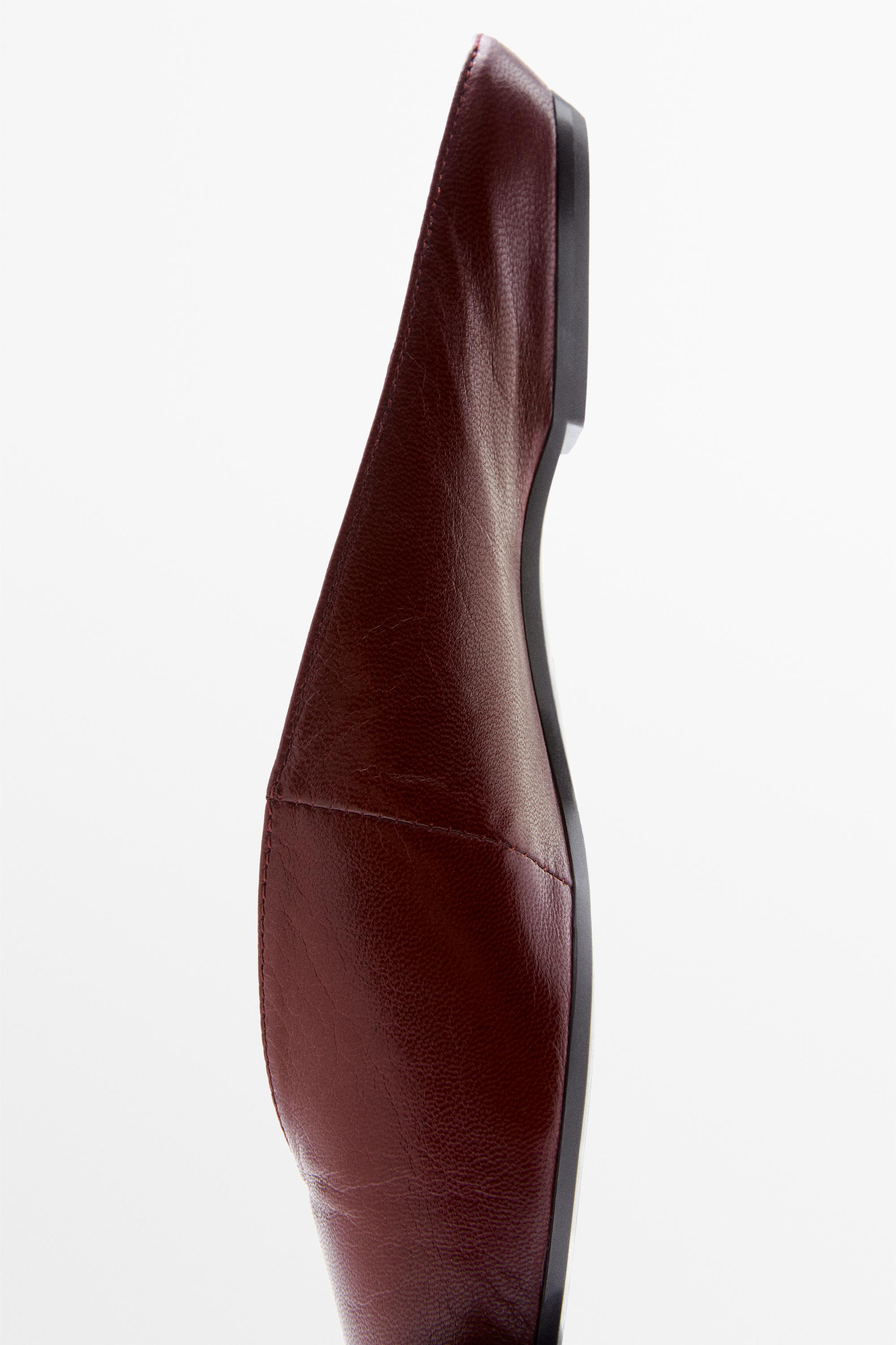 Mules soft en cuir