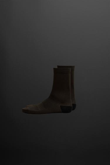CYCLING SOCKS - Brown by Zara