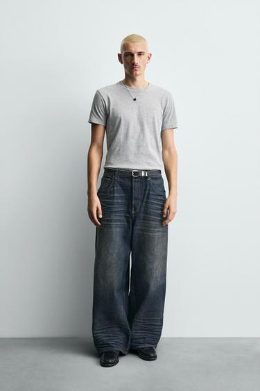 JEANS BAGGY FIT - Azul medio de Zara - Imagen 0