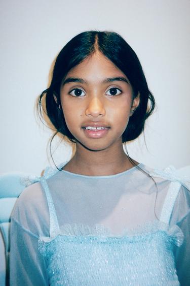 ROBE DE FÉE DES BOIS EN TULLE - Bleu de Zara