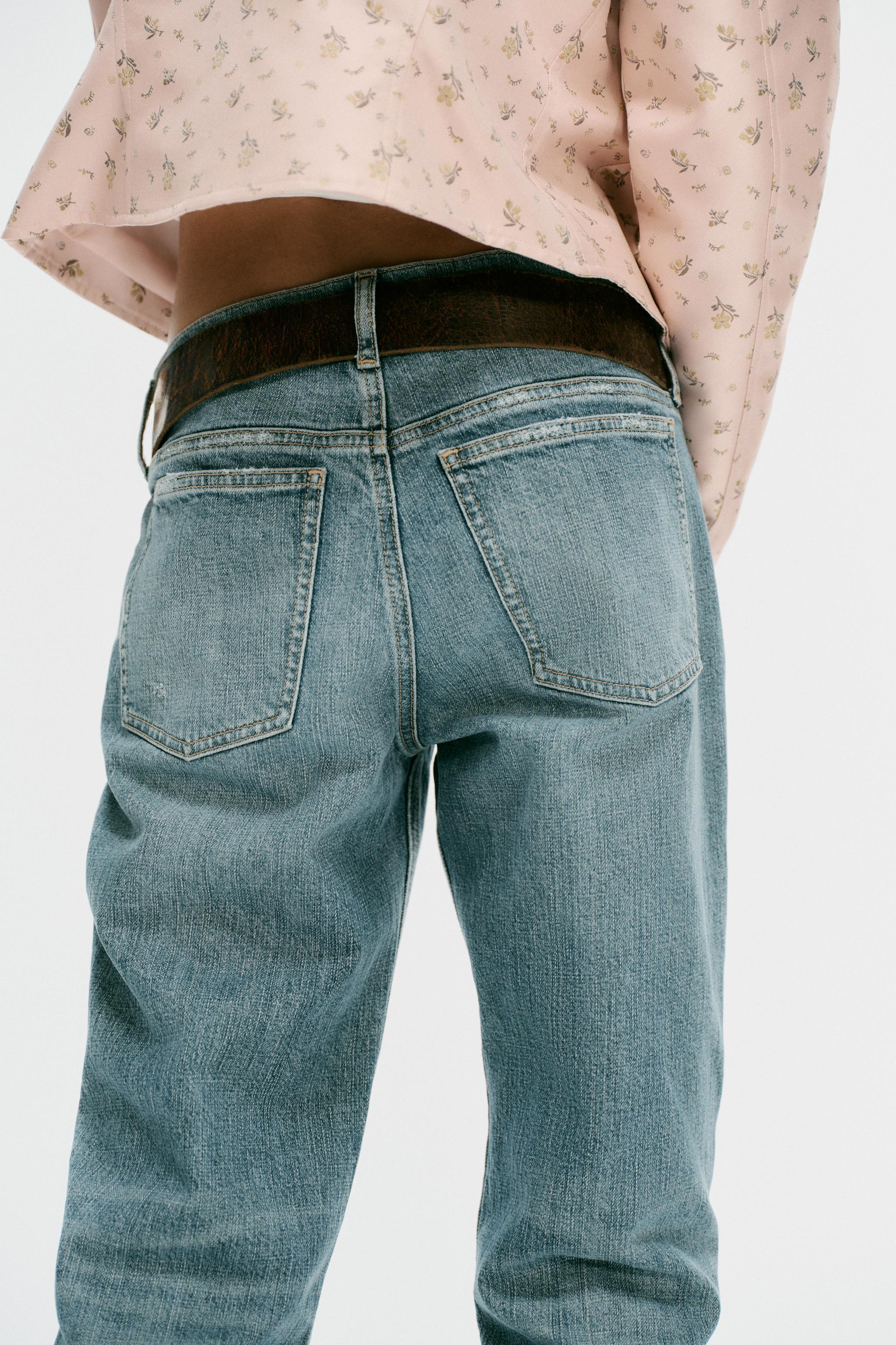 JEAN TRF SLIM TAILLE BASSE
