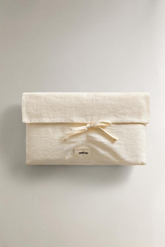 PACK SERVIETTE INVITÉ COTON JOURS (PACK DE 7) - Ivoire de Zara - Image 3