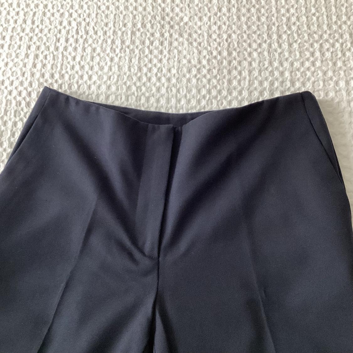 ZW COLLECTION STRAIGHT CROPPED TROUSERS - Image 3