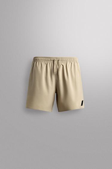 BASIC 7" TRAINING SHORTS - Sand by Zara