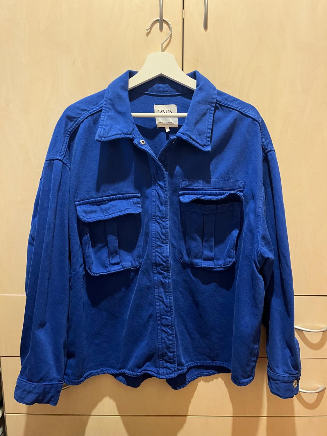 OVERSIZED DENIM OVERSHIRT - Image 3