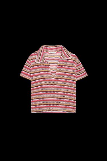 POLO CROCHET - Multicolor de Zara - Imagen 0