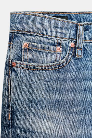 JEAN Z1975 CROPPED TAILLE NORMALE - Bleu de Zara - Image 8