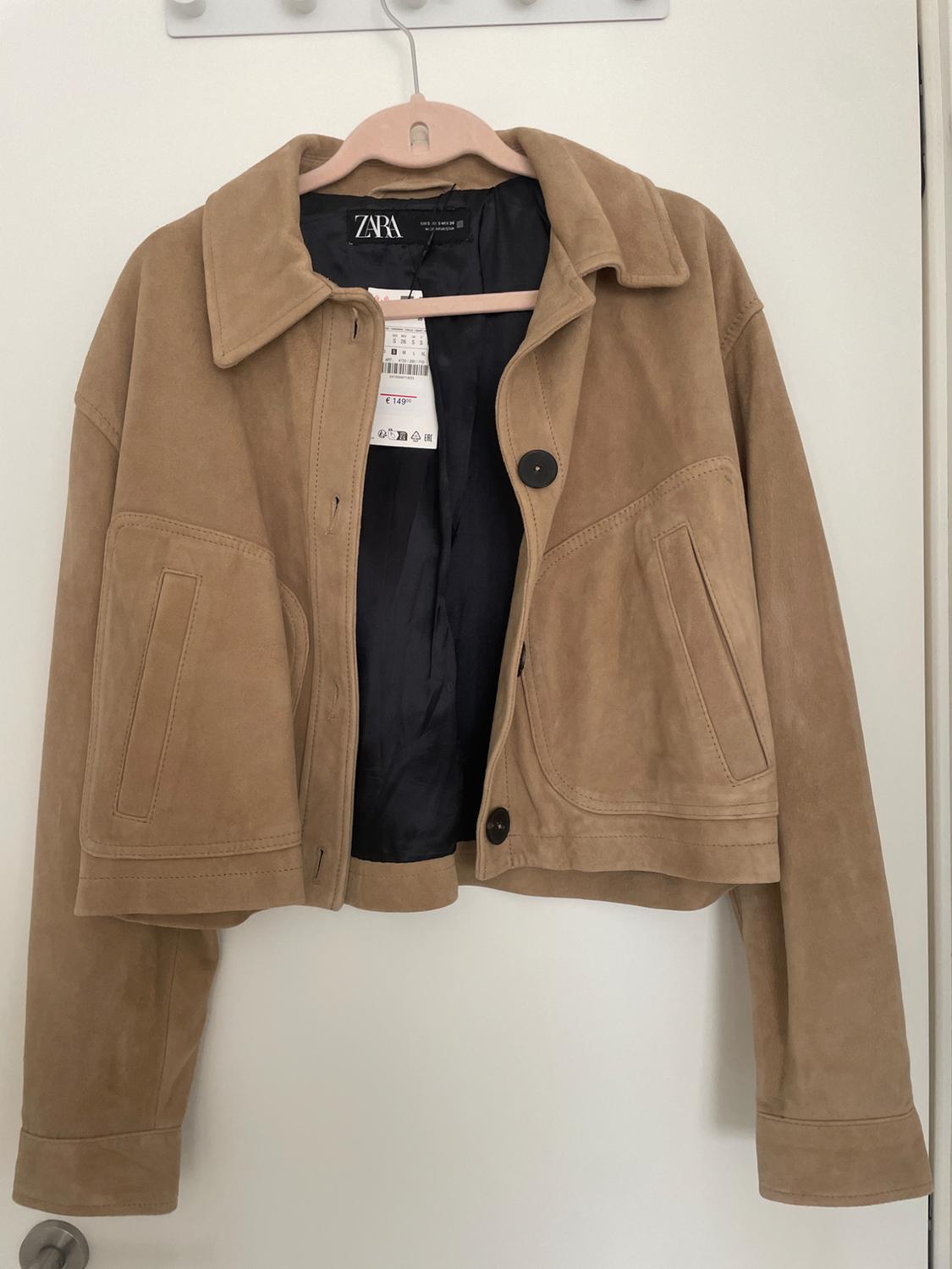 SHORT 100% LEATHER JACKET