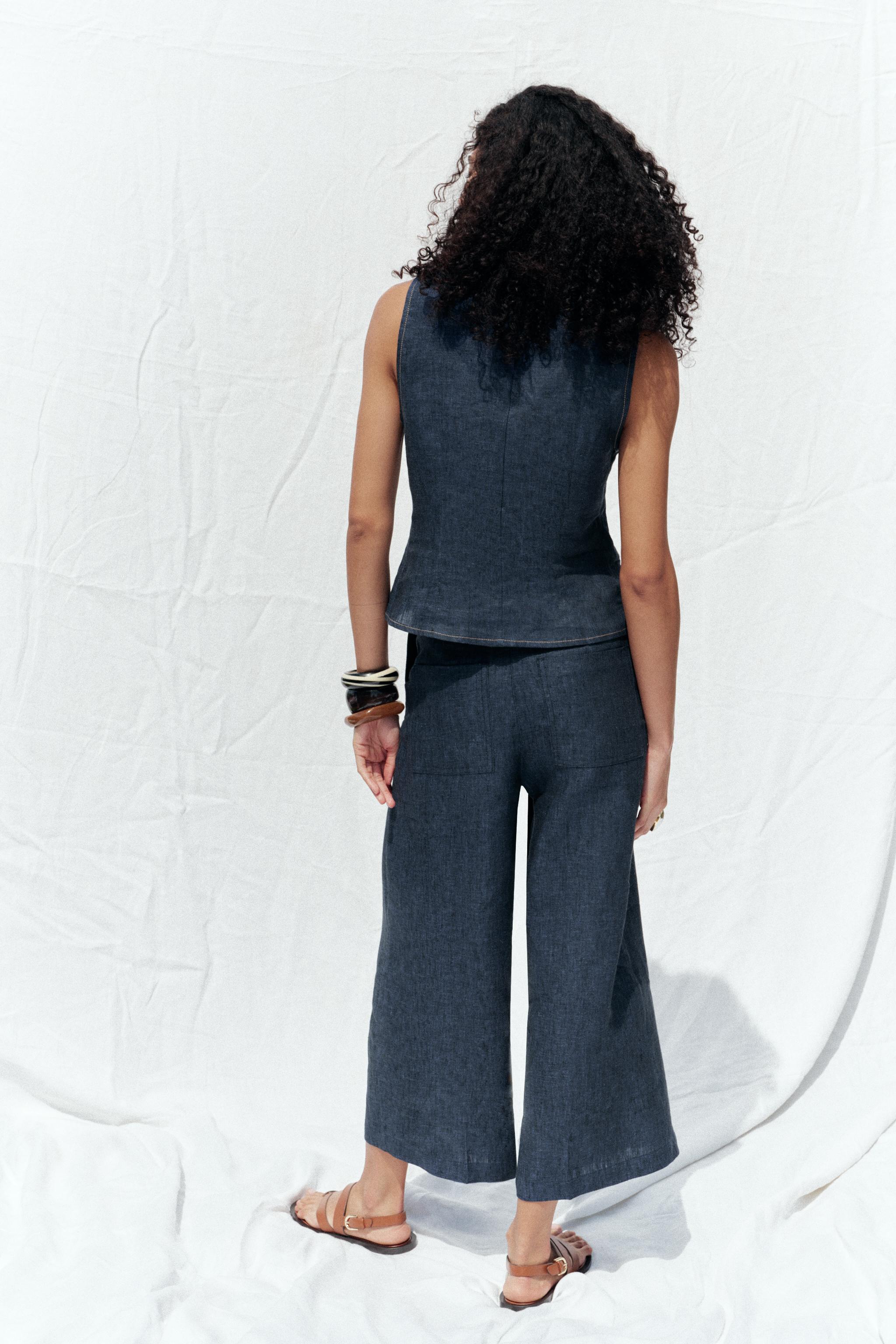 LINEN CULOTTES