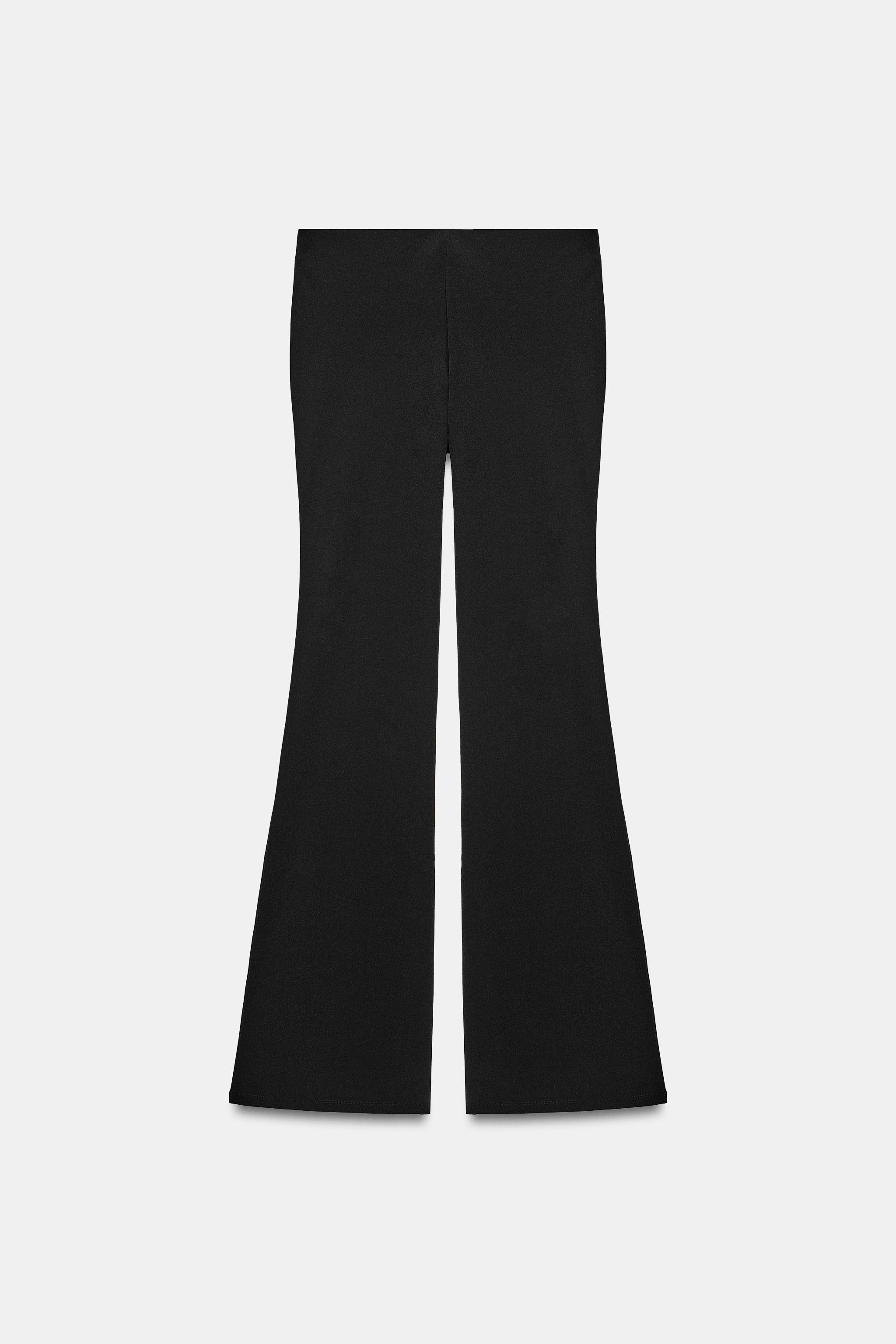 Женские брюки Zara STRETCH FLARE PANTS — фото 5