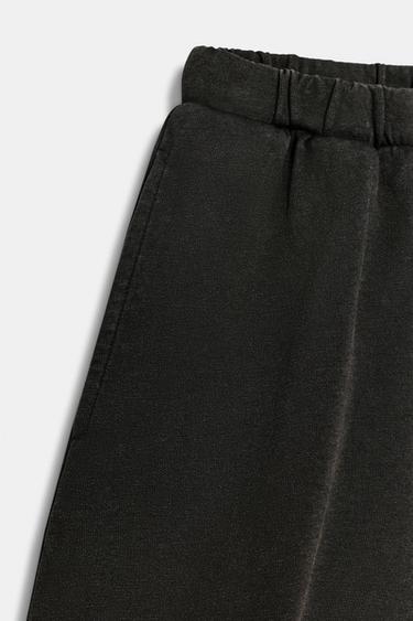 INTERLOCK BERMUDA SHORTS - Charcoal by Zara - Image 4