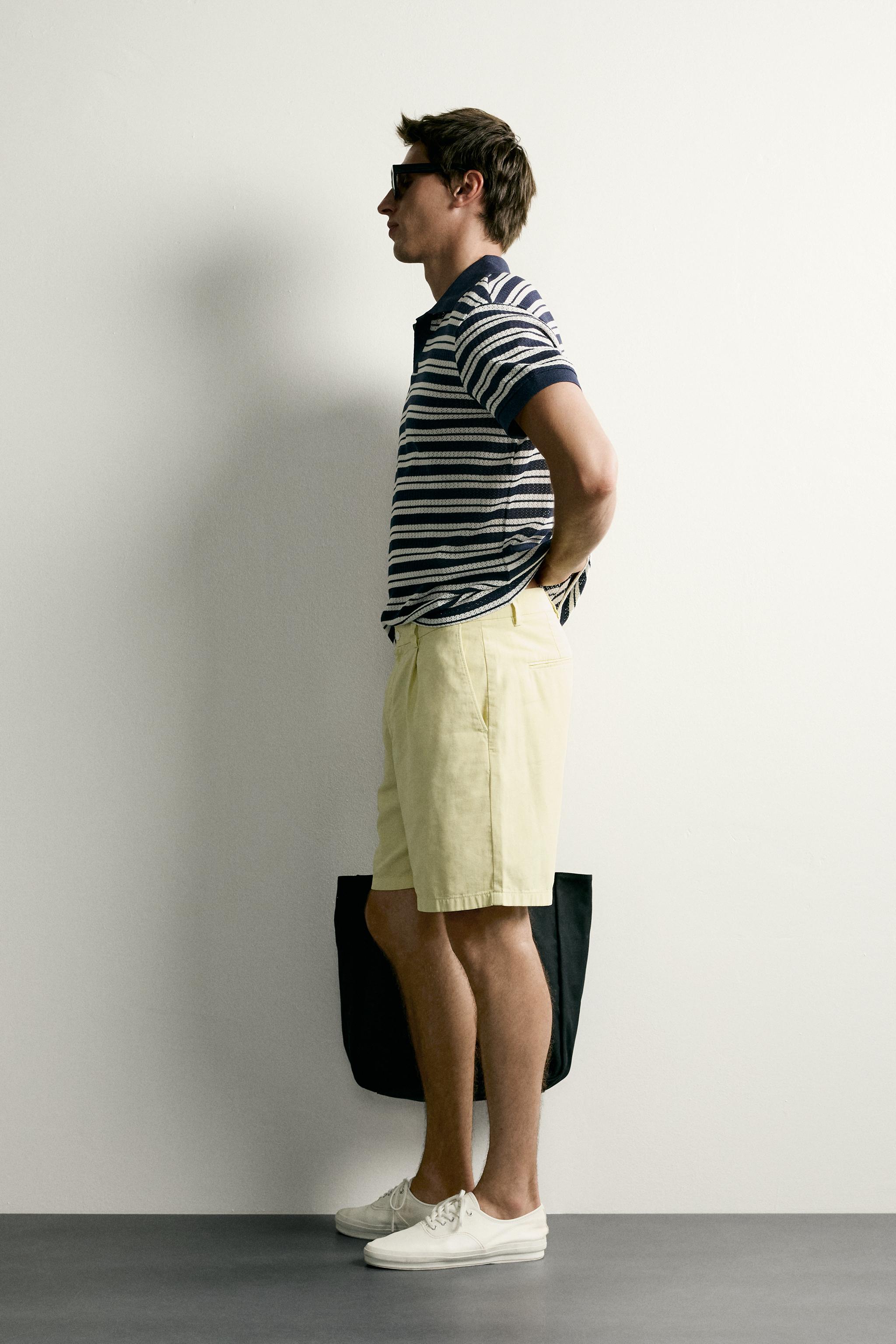 OPEN-STITCH REGULAR FIT POLO SHIRT
