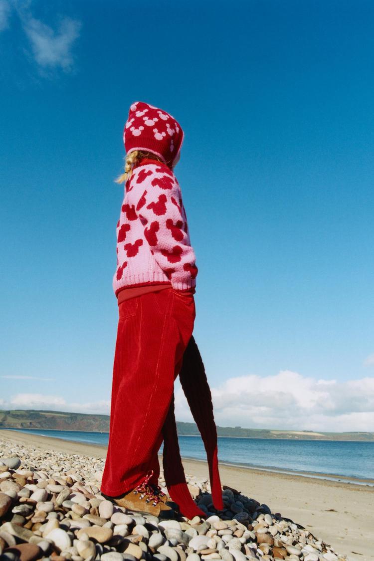 Pantalon pana barrel