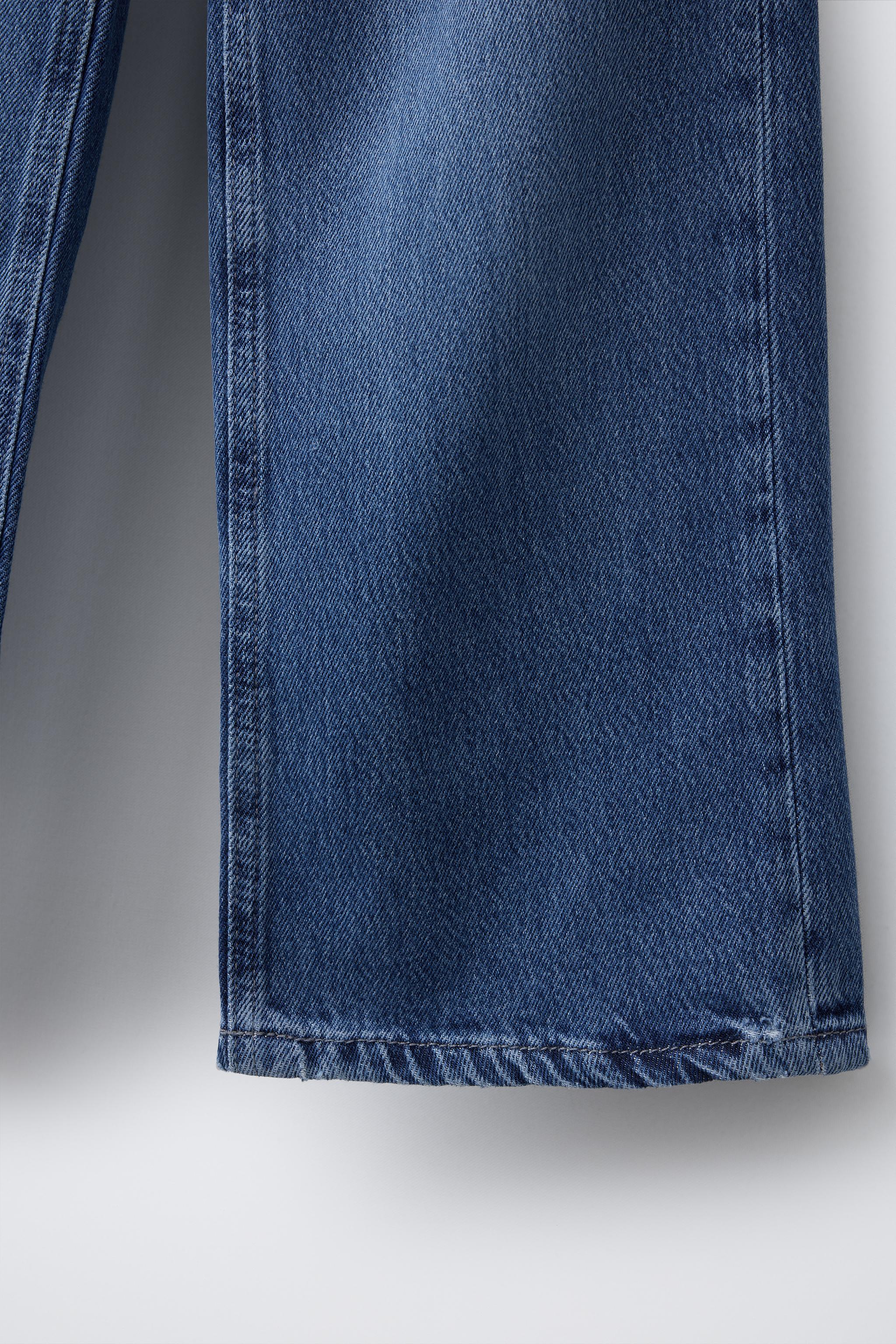 ワイドレッグデニムパンツ - ブルー | ZARA Japan / 日本