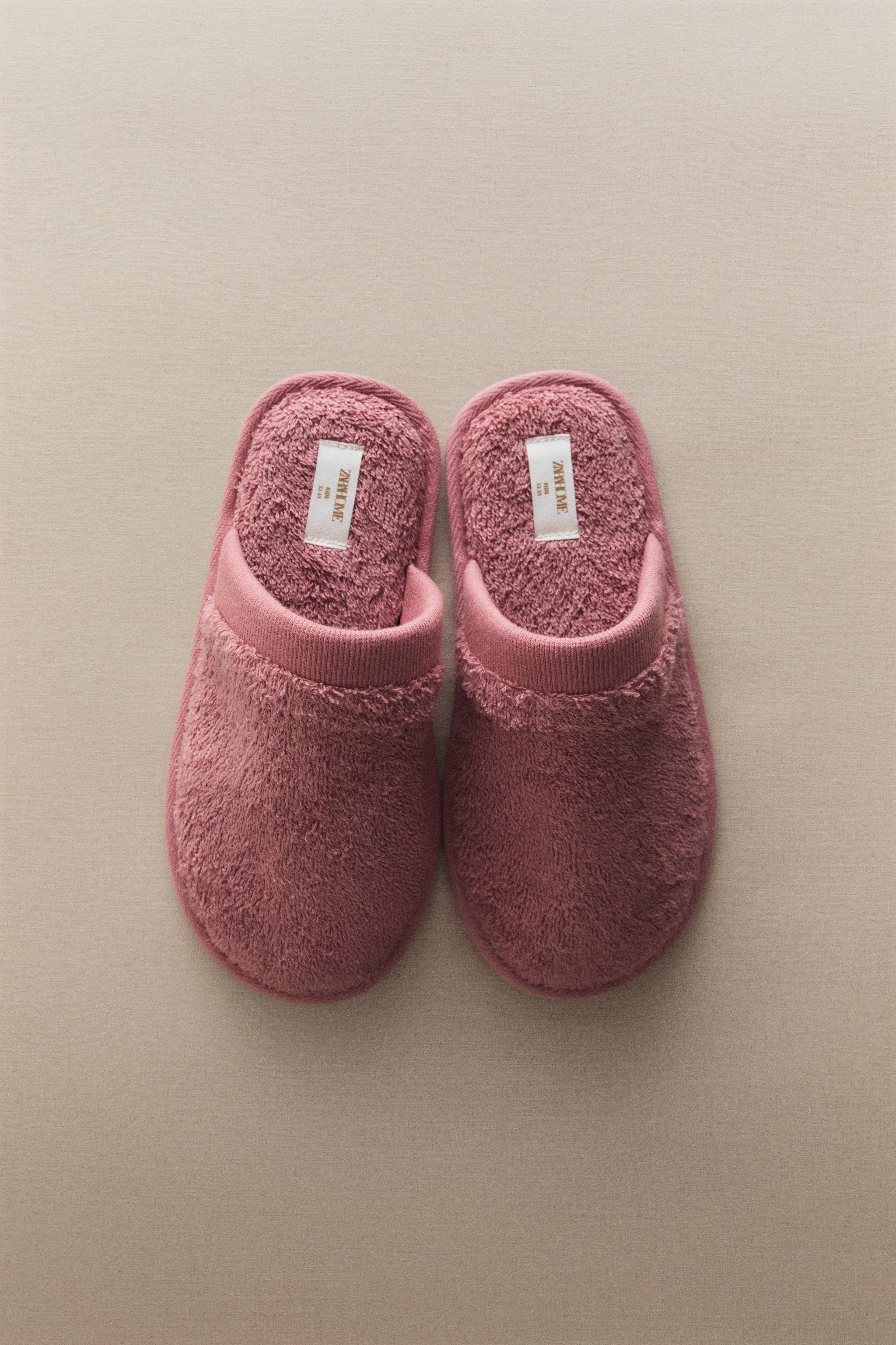 KIDS MULE TOWEL SLIPPERS