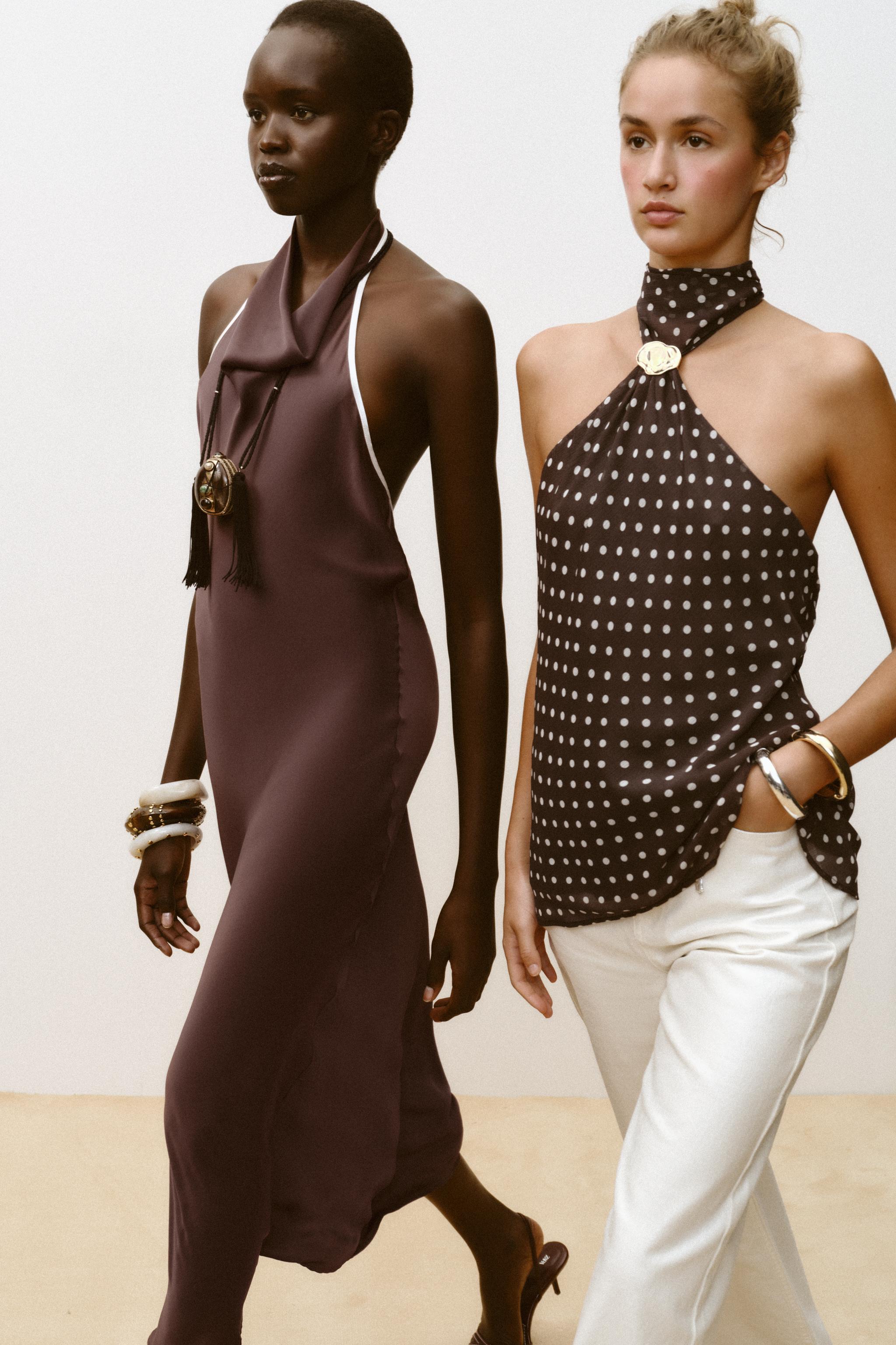 オフショルダーワンピース - レディース | ZARA 日本