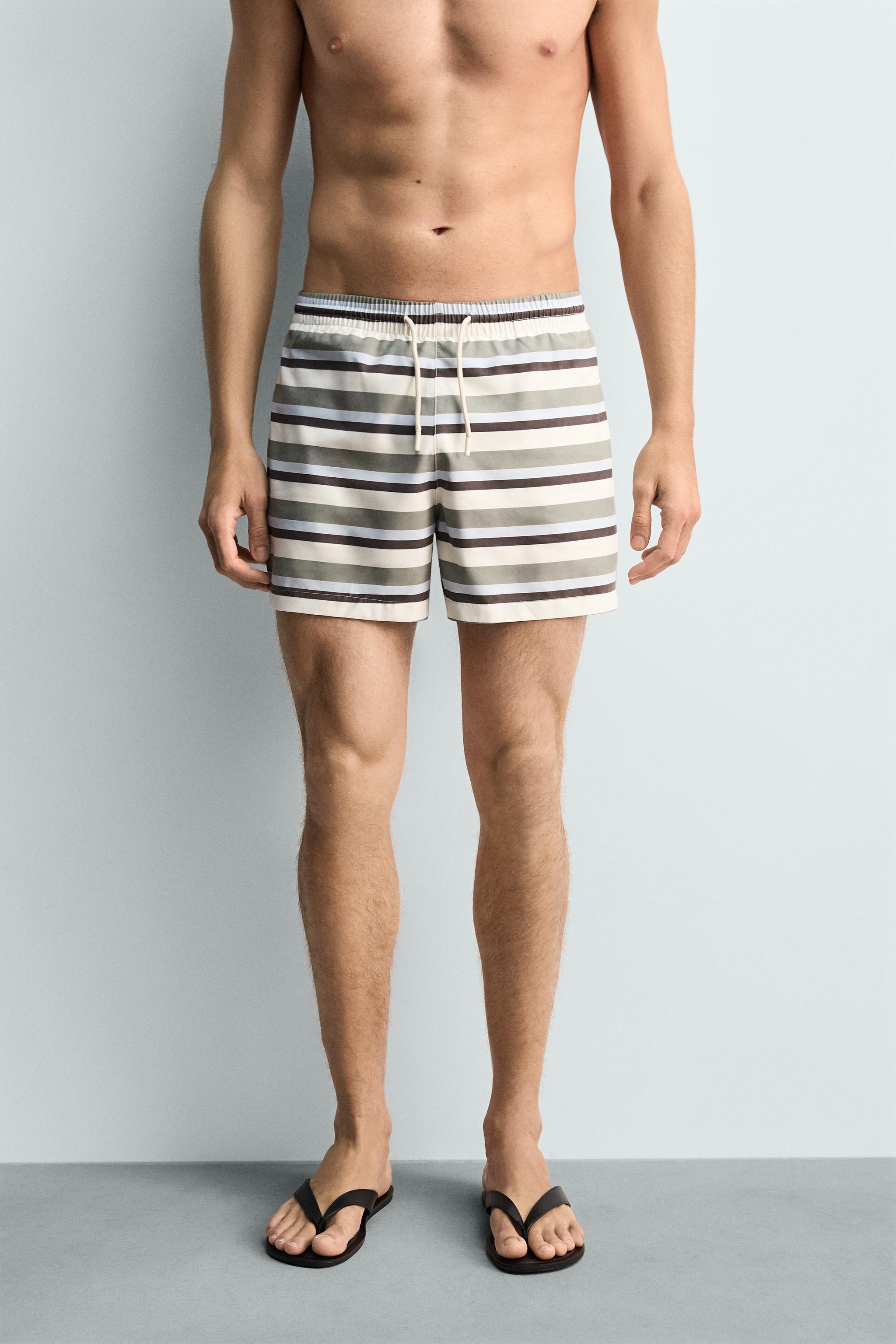 MID-STRIPE SWIMSUIT