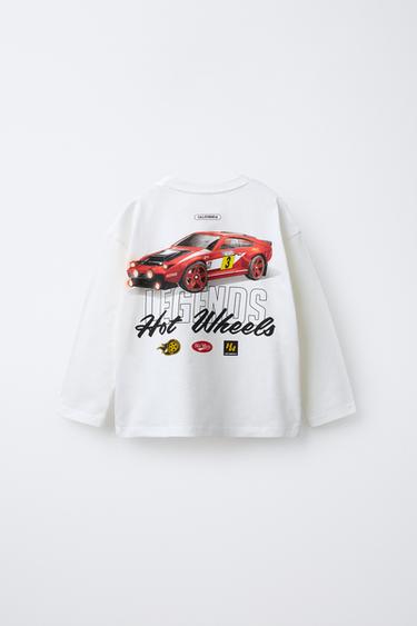 HOT WHEELS ™ MATTEL CAR T-SHIRT - Ecru by Zara - Image 1