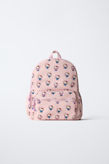 HELLO KITTY © SANRIO SCHOOL BACKPACK - Ecru White by Zara - Image 0