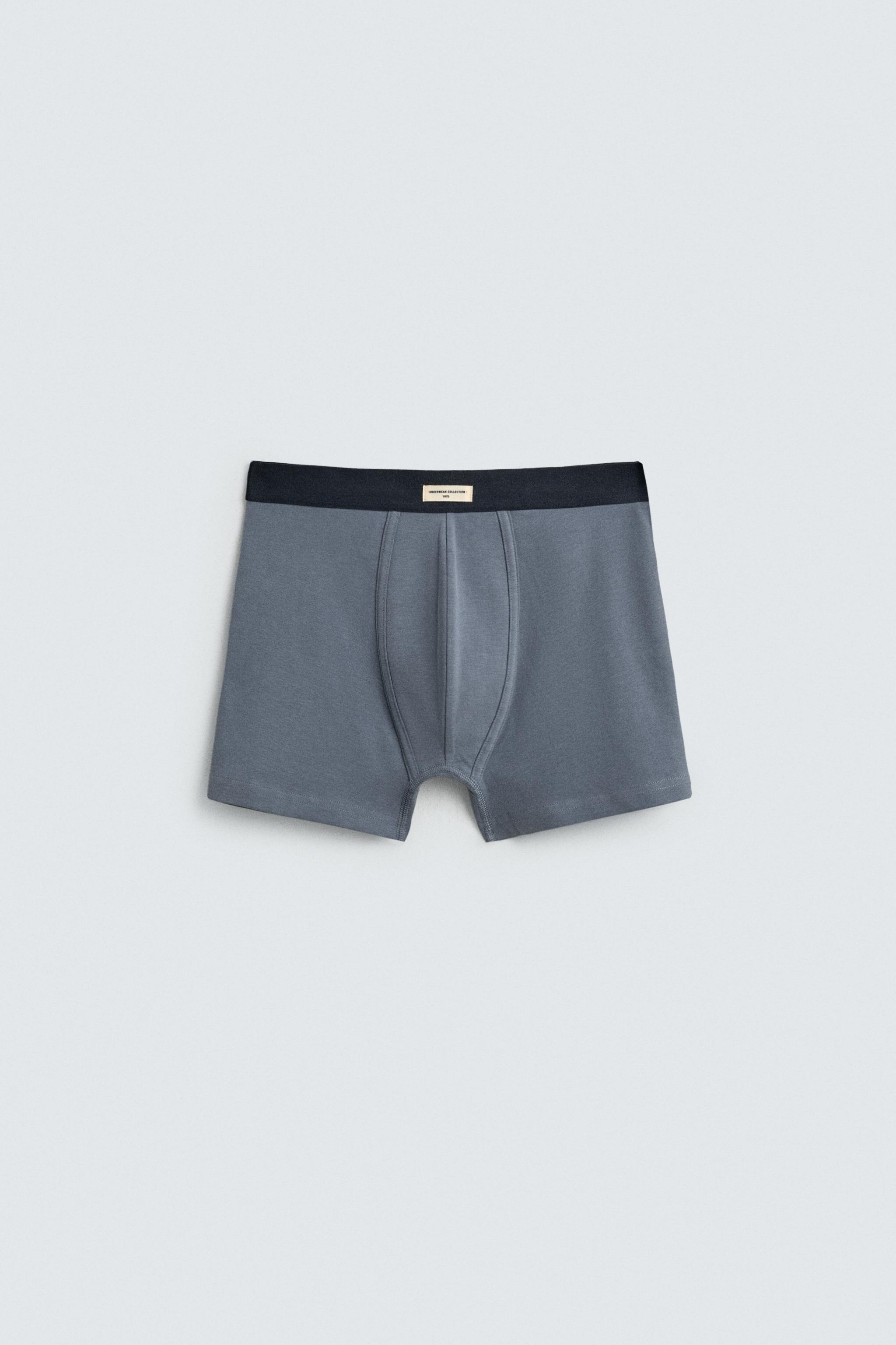 Трусы-боксеры THREE-PACK ASSORTED для мужчин — Zara — фото 4