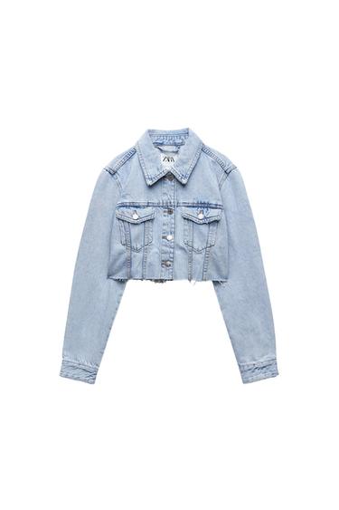 CROPPED DENIM JACKET