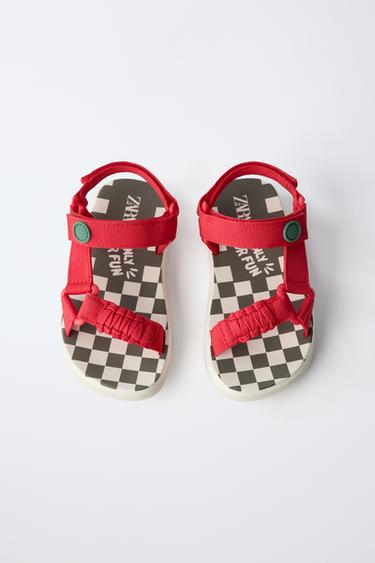 SPORTY SANDALS - Red by Zara - Image 3