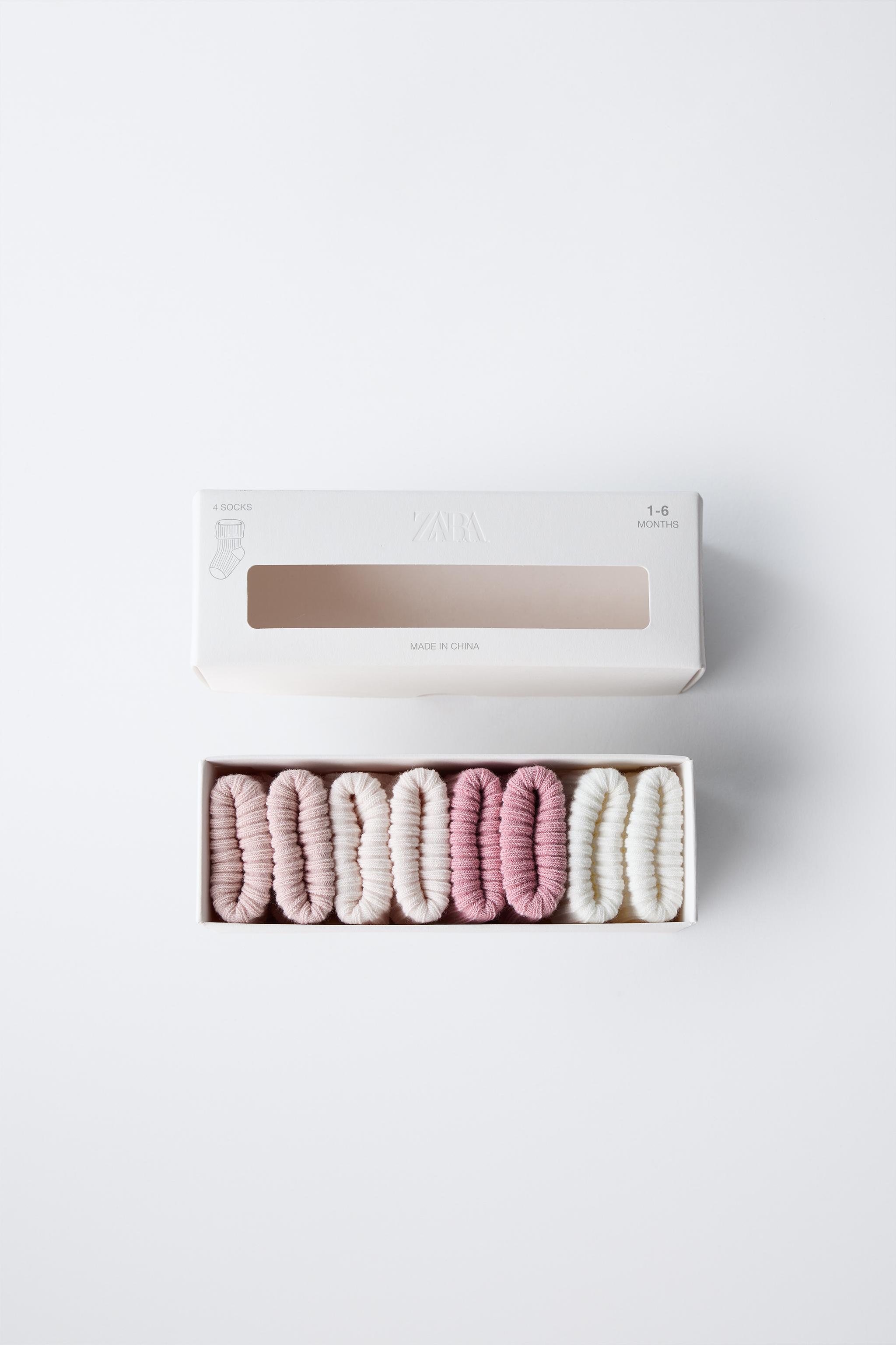 FOUR-PACK OF COLOR SOCKS