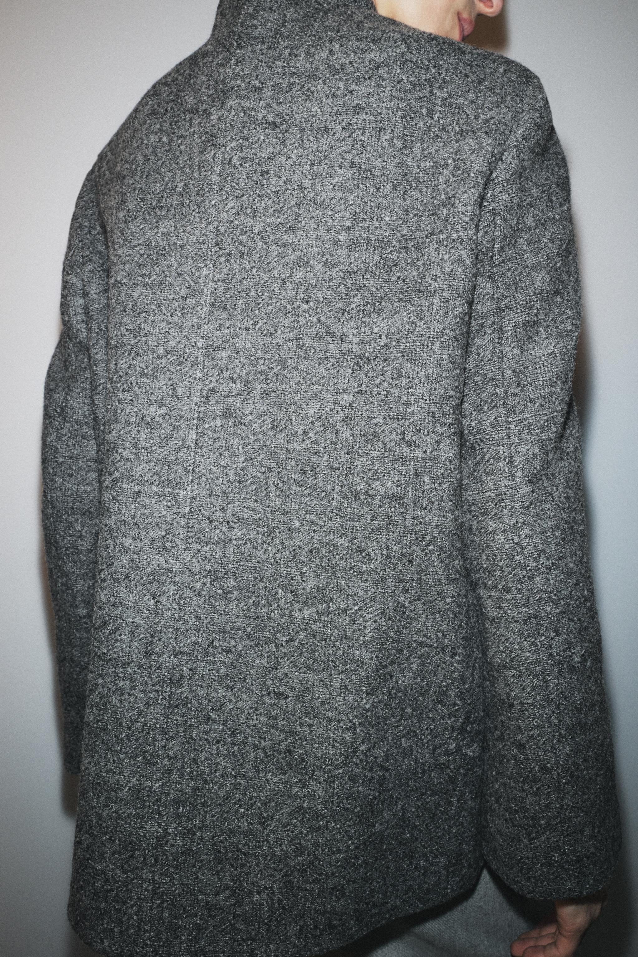 DÜĞMELİ YÜNLÜ BLAZER ZW COLLECTION LIMITED EDITION - Görsel 4