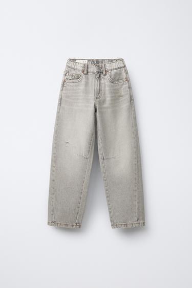 BAGGY JEANS - Light grey by Zara