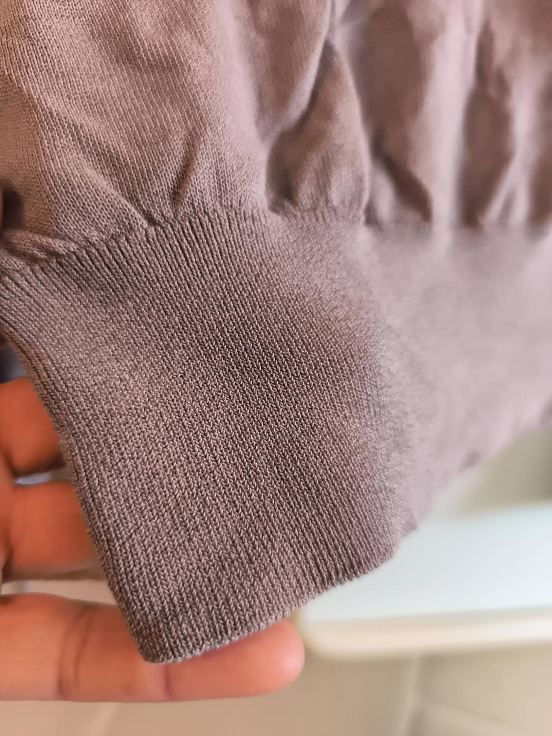 SEMI-SHEER KNIT SWEATER - Image 4