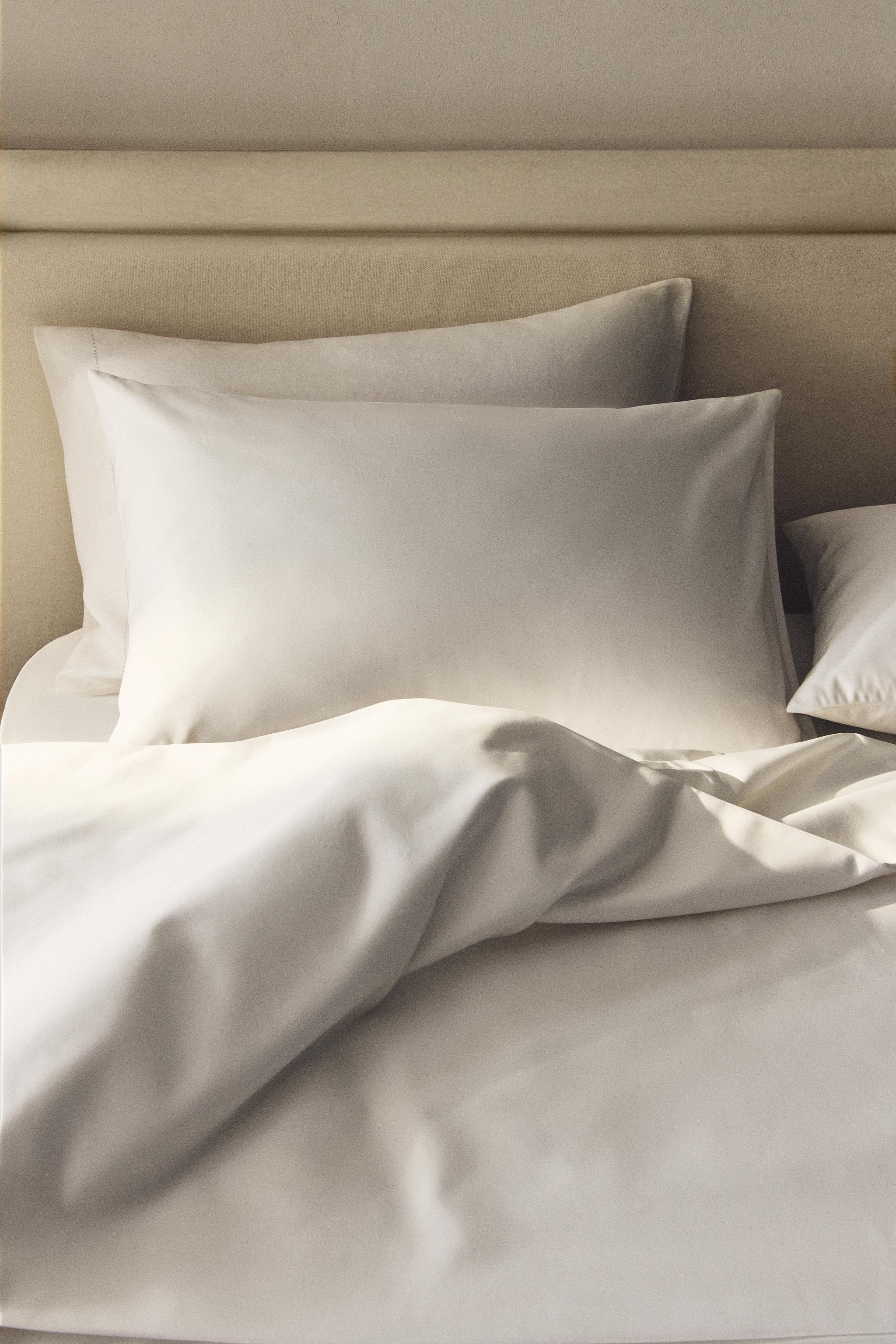 TAIE D’OREILLER SATIN (1000 FILS)