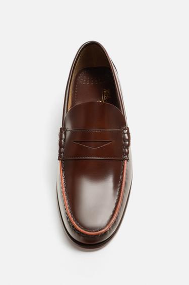 CASTELLANO 1920 ® X ZARA MEN'S LOAFERS - Brown by Zara - Image 4