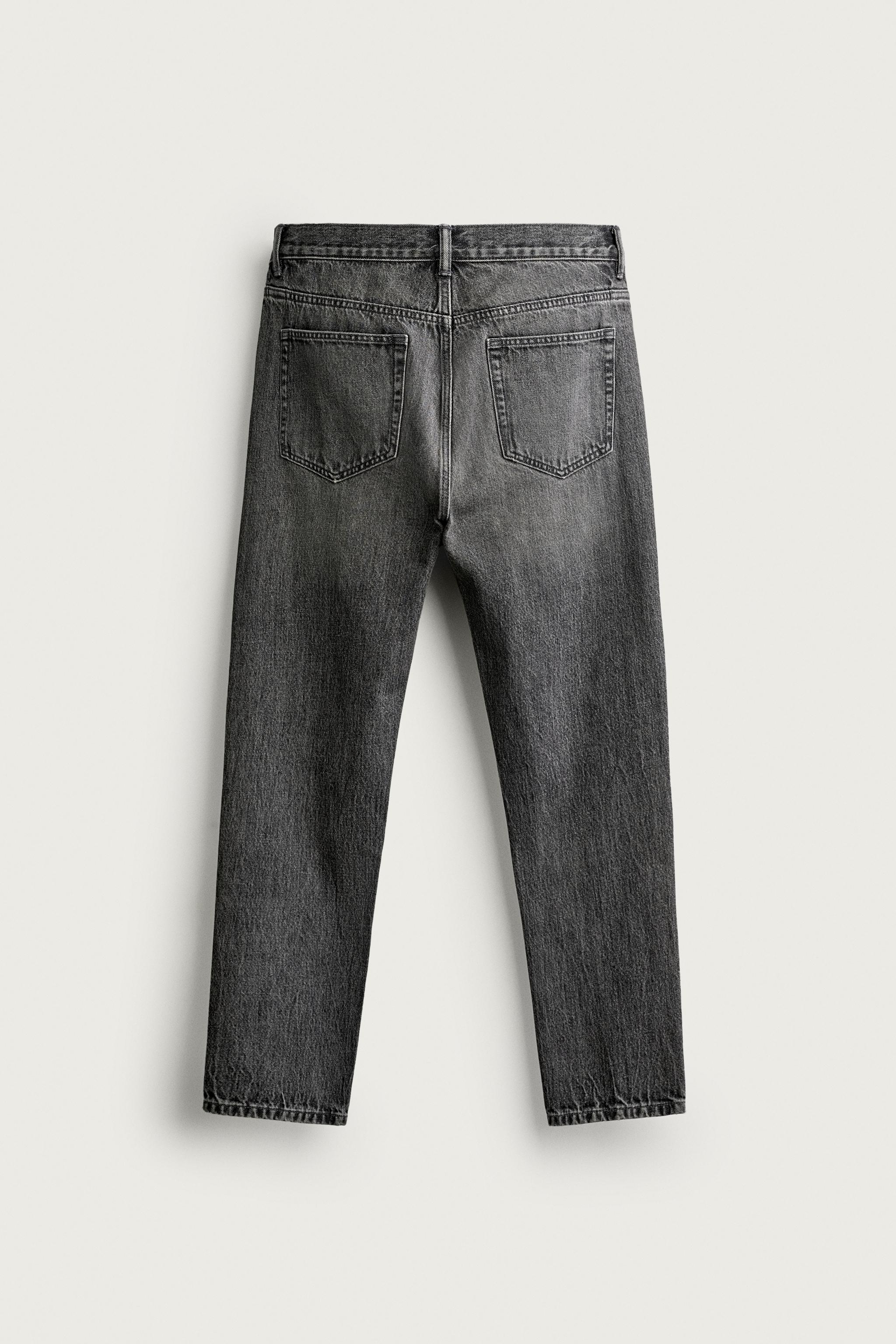 Zara CROP SLIM FIT JEAN görsel 7