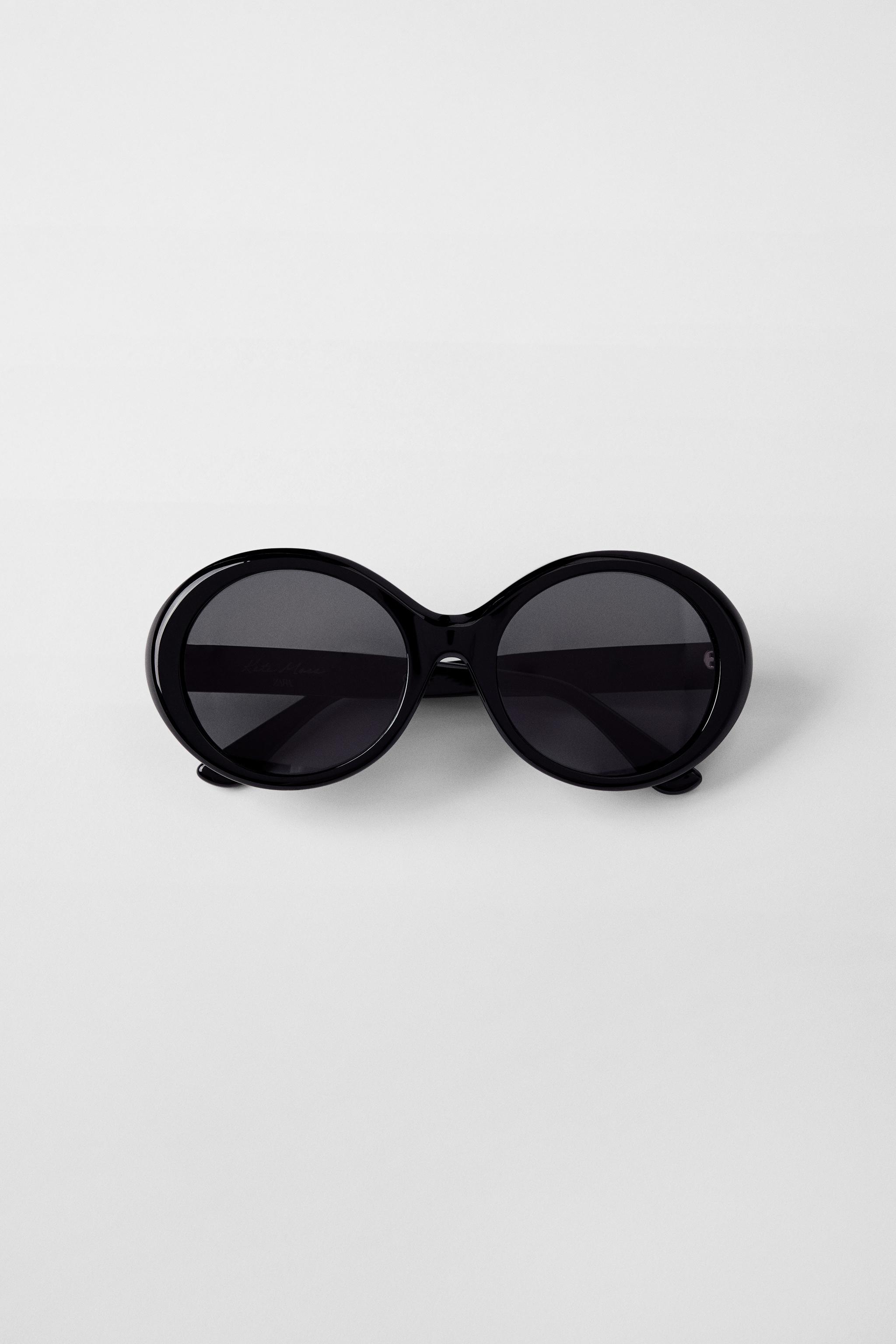 KATE MOSS x ZARA ラウンドサングラス 2727/602 ROUND SUNGLASSES KATE MOSS X ZARA - Black | ZARA United States