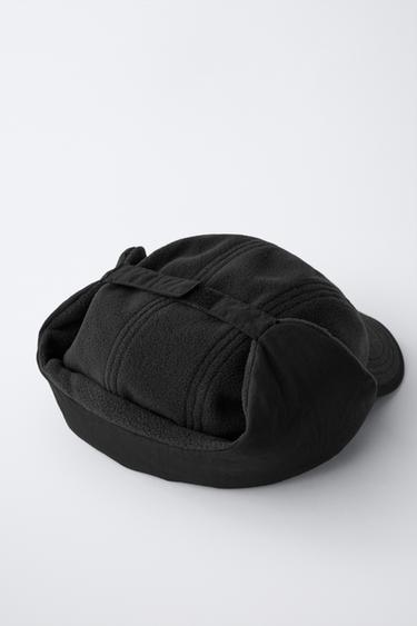 POLAR POLARTEC ® EARFLAP CAP - Black by Zara - Image 2