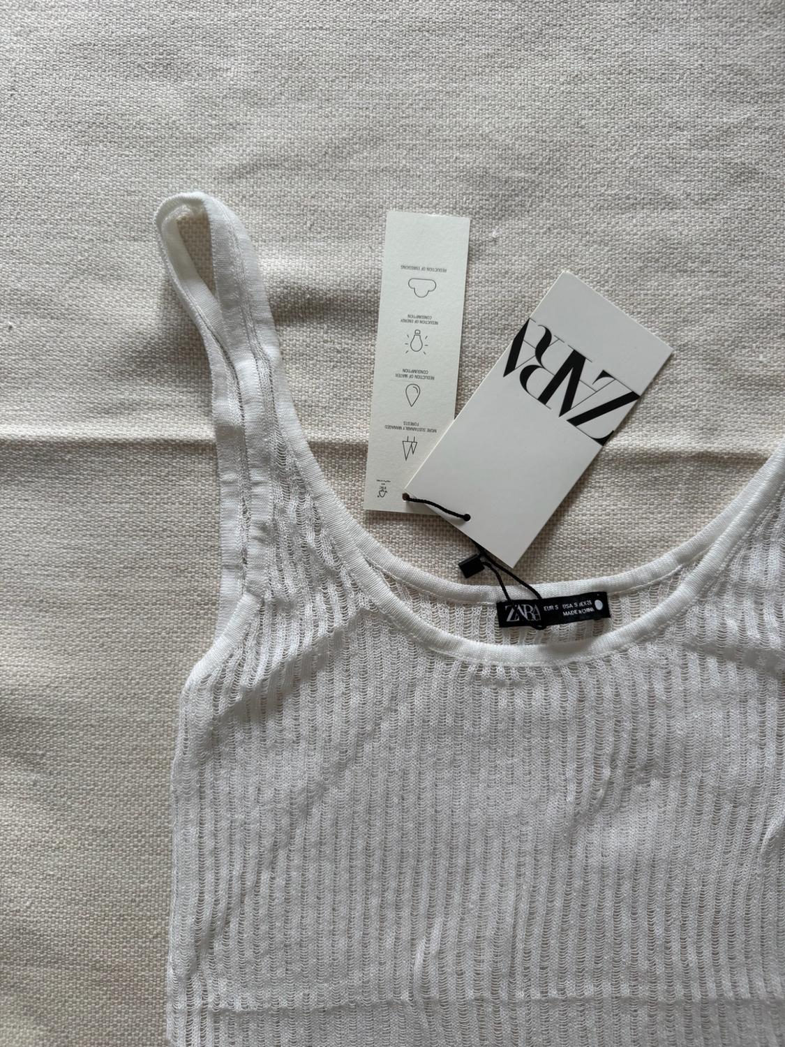 RIBBED VEST TOP - Image 2