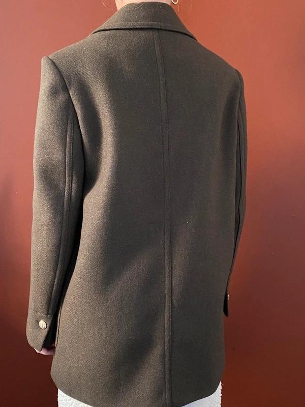 ZW COLLECTION WOOL BLEND COAT - Image 4