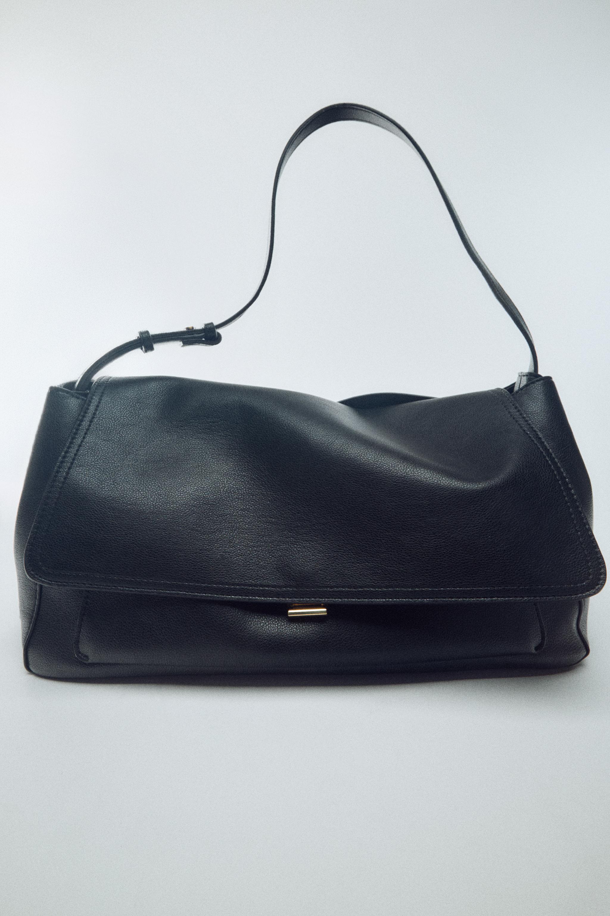 Flap Shoulder Bag by Zara