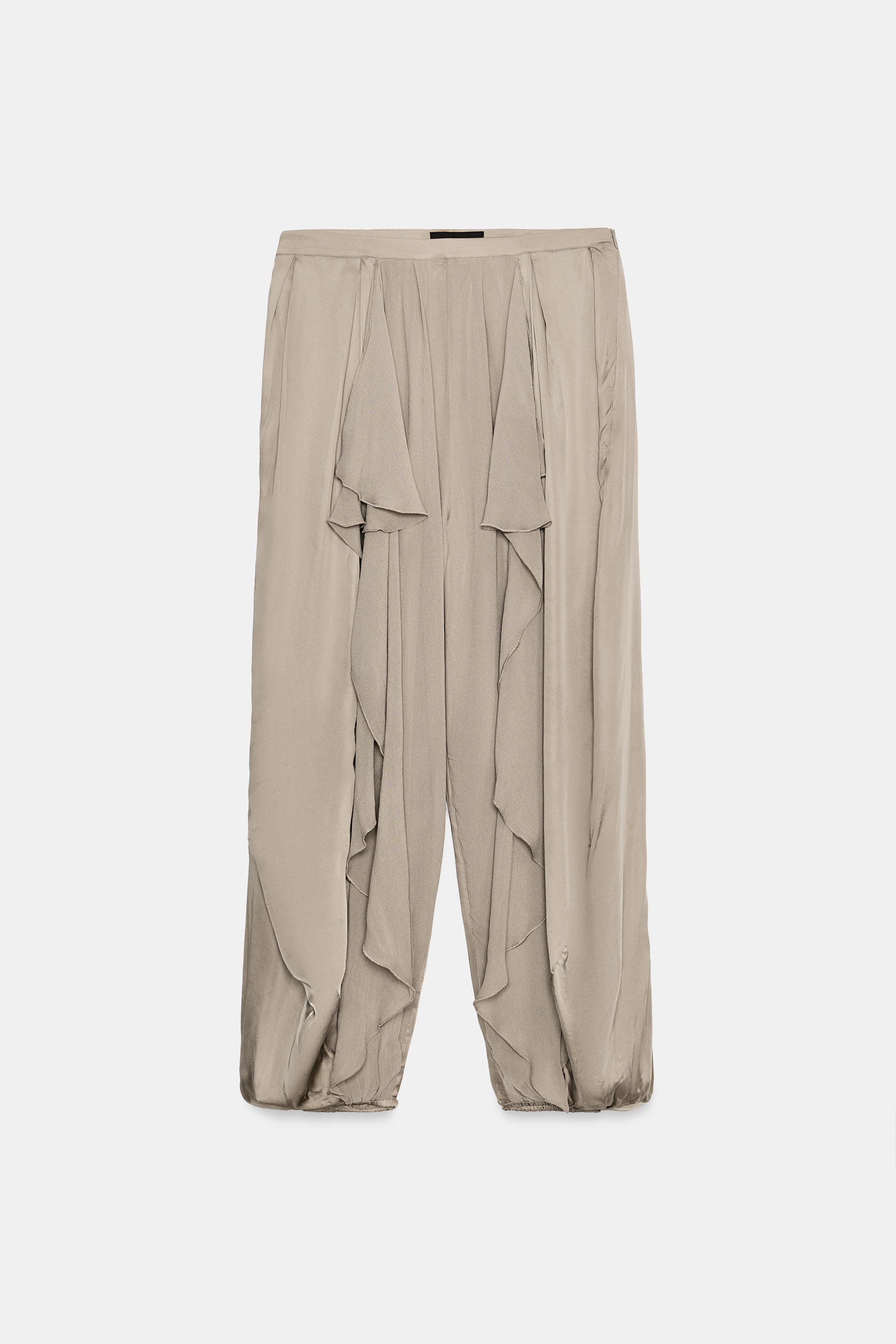 ZW COLLECTION VOLANLI ŞALVAR PANTOLON - Görsel 4